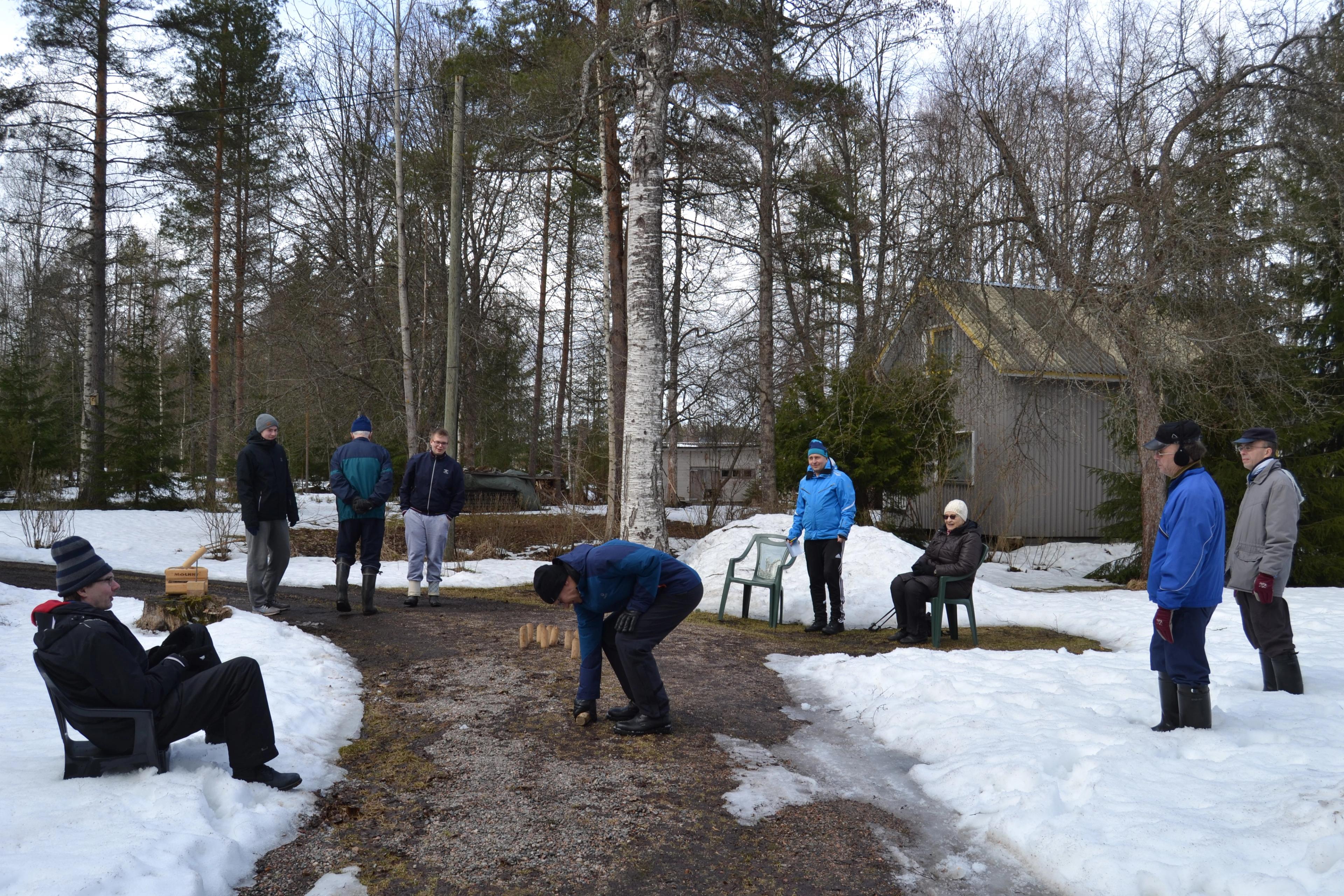 Mölkky Kymijärvi 02.04.2021