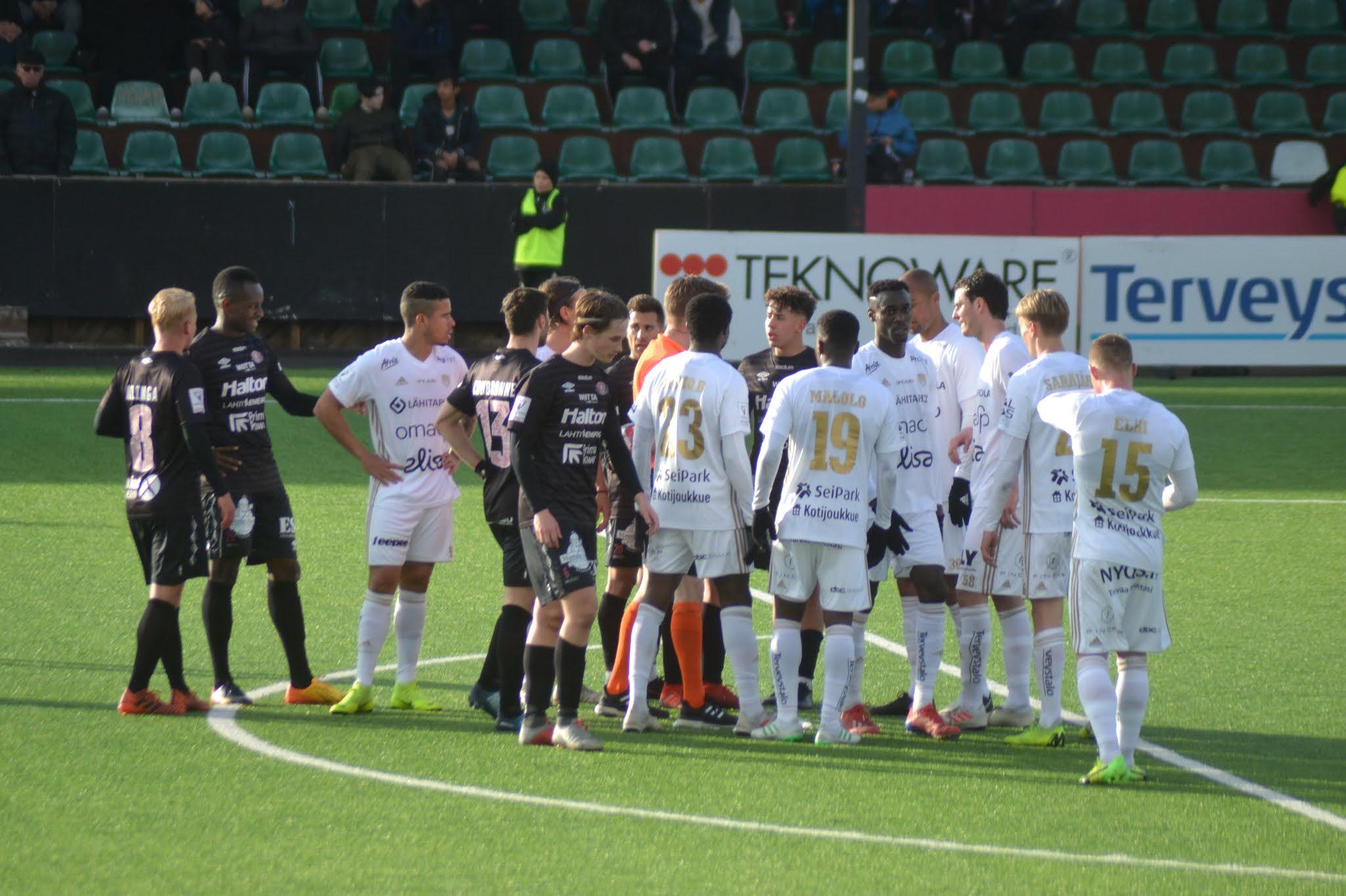 Kisapuisto 05.05.2019 FC Lahti - SJK.