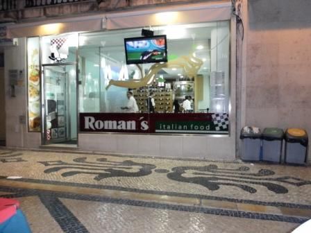 Ravintola Roman Italian's Food, Lissabon