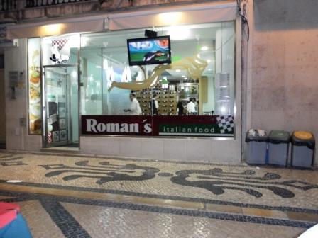 Ravintola Roman Italian's Food, Lissabon
