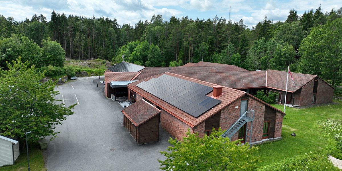 Madshaven Bo go dagtilbud med solceller på taket