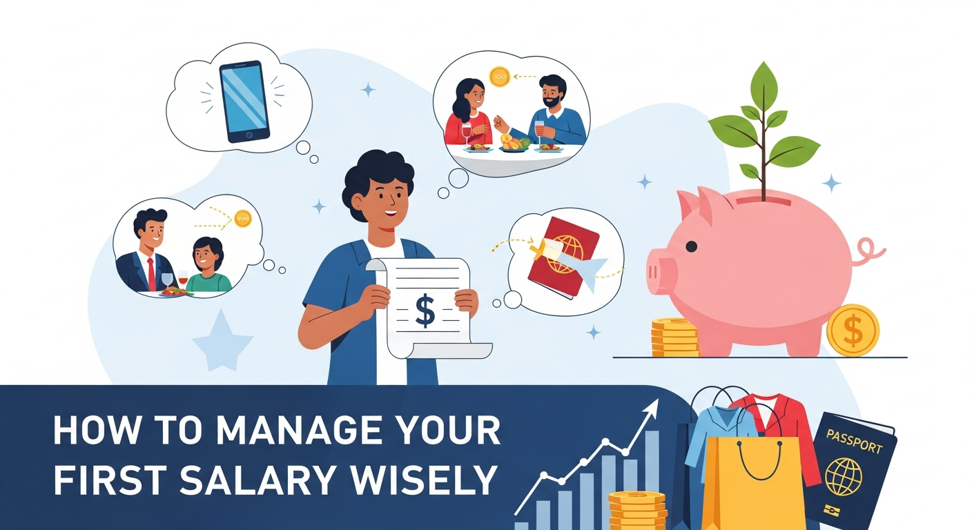How to Manage Your First Salary Wisely