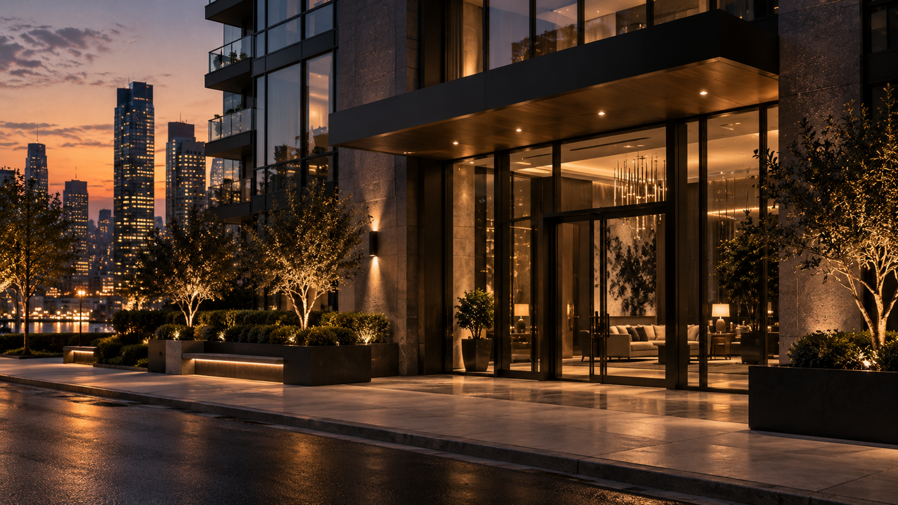 Residence entrance