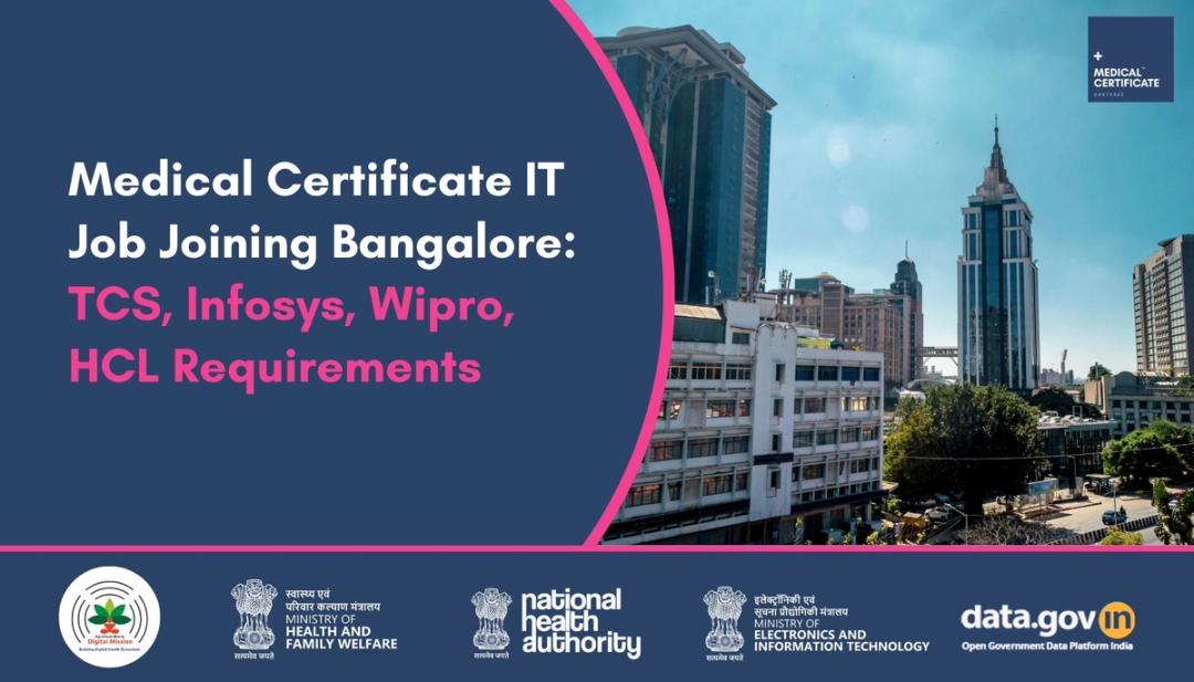 Medical Certificates for IT Job Joining: TCS, Infosys, Wipro & HCL Explained