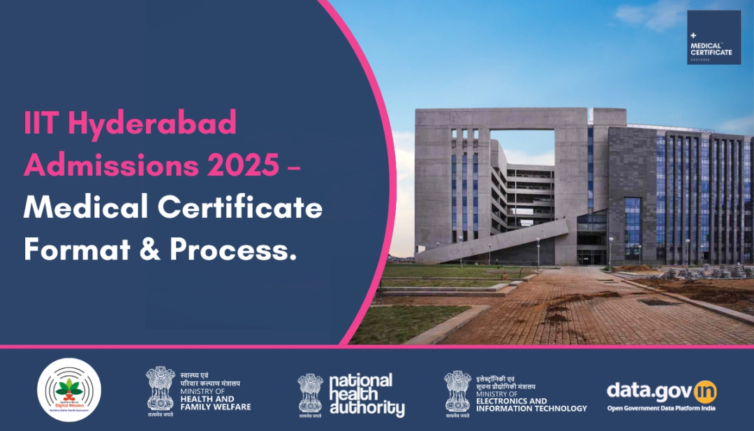 Complete IIT Hyderabad Admission Medical Certificate Checklist