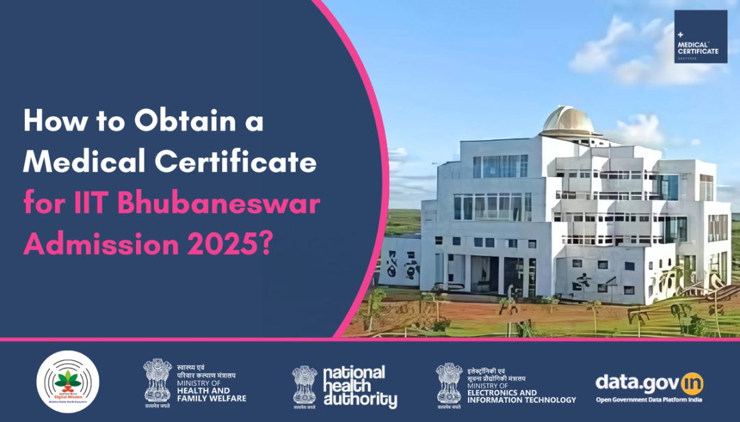 Complete Medical Fitness Requirements for IIT Bhubaneswar Admission
