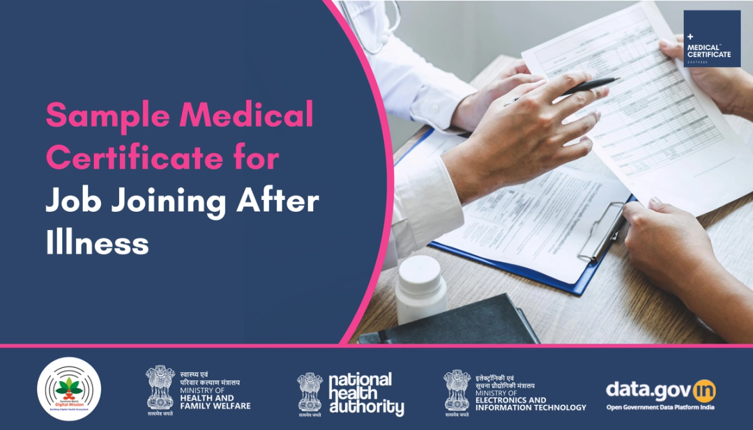 Medical Certificate Form for Job Joining: Full Format & Key Sections