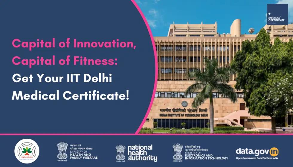IIT Delhi Medical Fitness Certificate Format: What You Need to Know