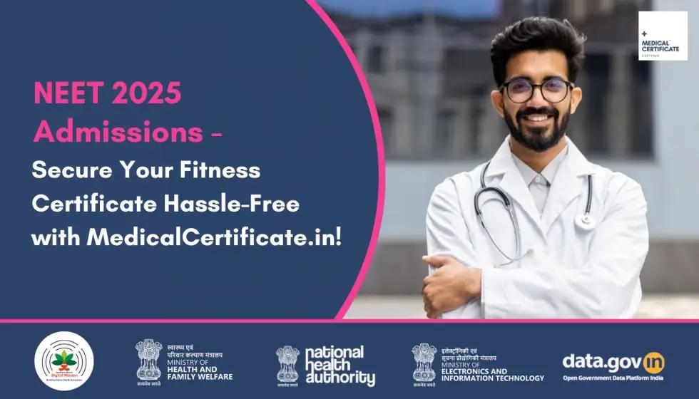 Medical Certificate for NEET Counselling 2026: Requirements & Process