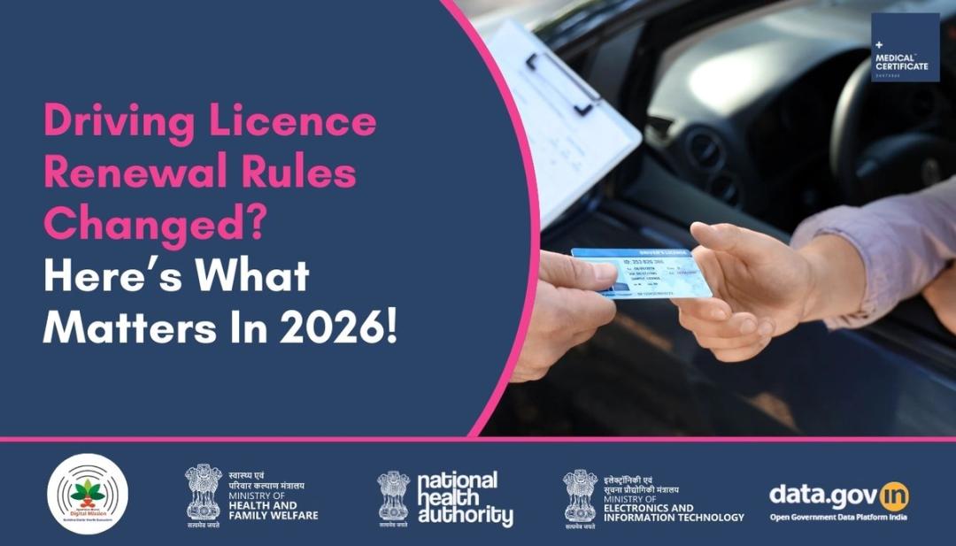 Official Driving Licence Renewal Fees Rajasthan: Medical & Charges