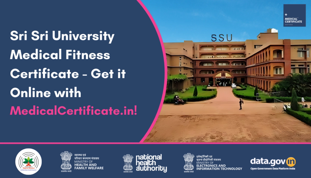 Medical Certificate for University Admission and Hostel Fitness Requirements
