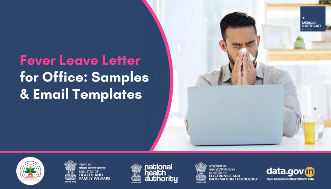 Professional Sick Leave Due to Fever: Email Templates & Samples