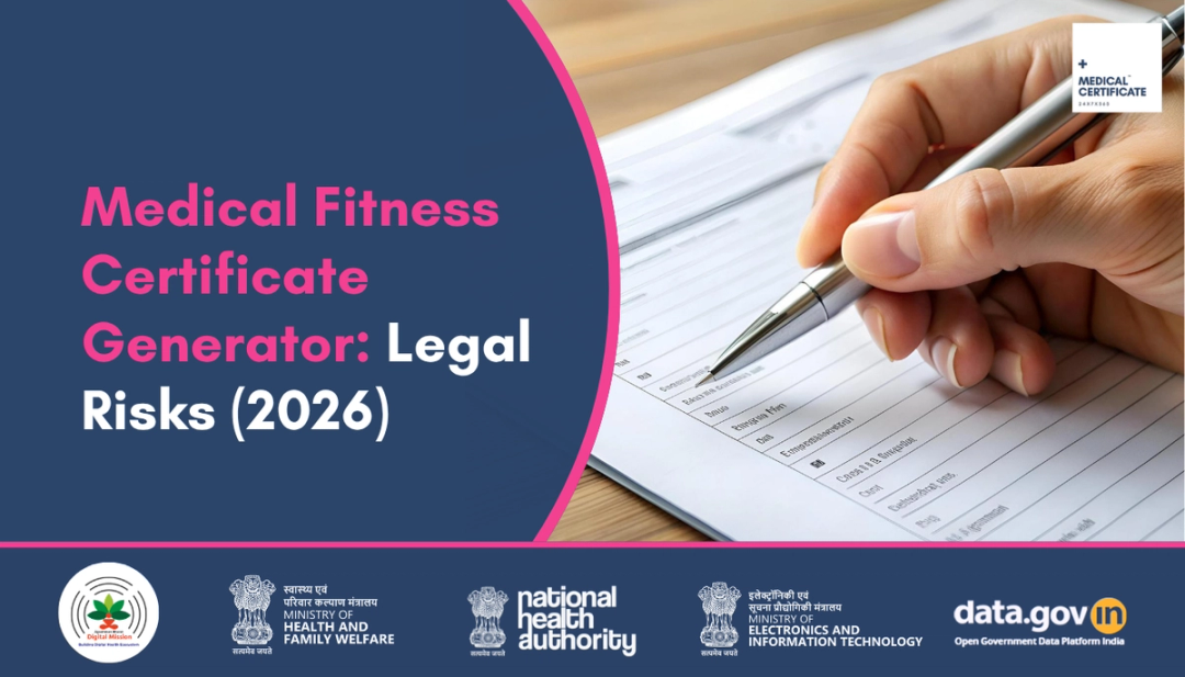 Valid Fitness Certificate Requirements: Doctor Credentials & Legal Compliance