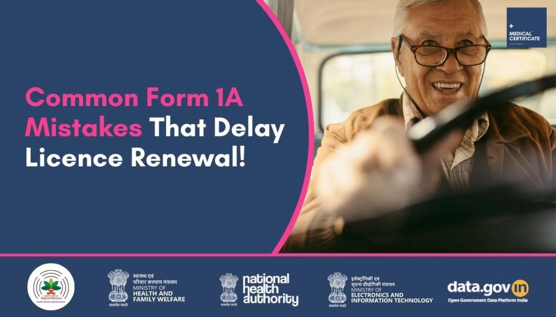 Why Your Medical Certificate Form 1A Parivahan Application Gets Stuck