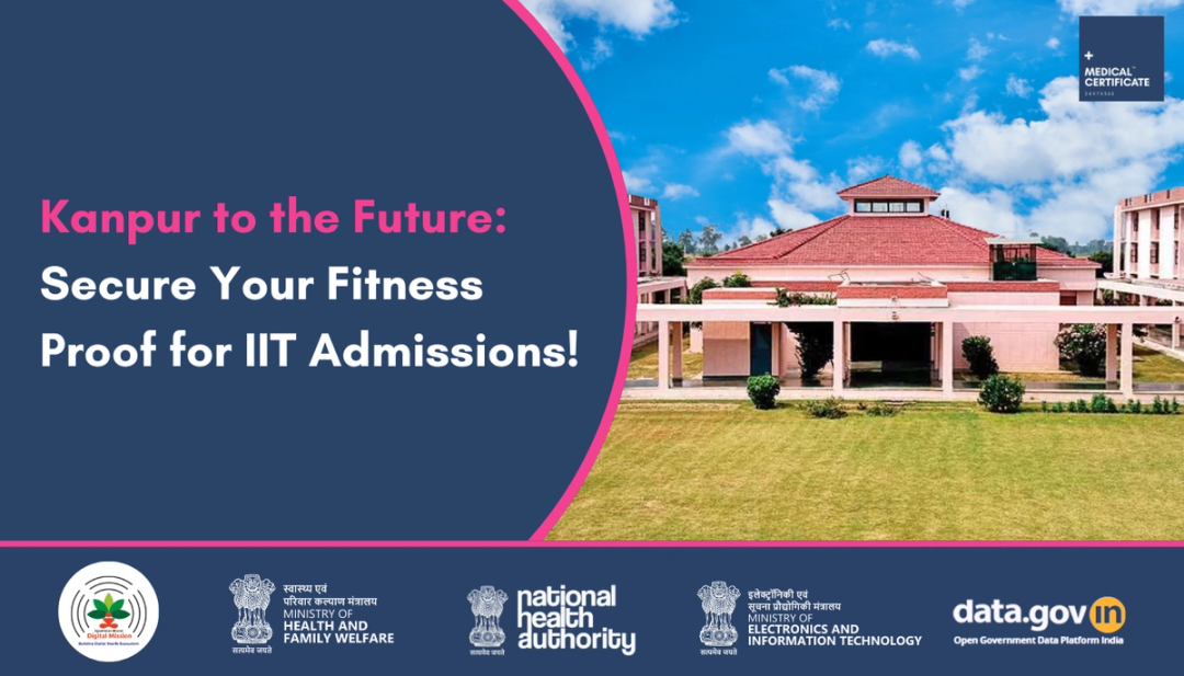 What Format Does IIT Kanpur Require for Medical Certificates?