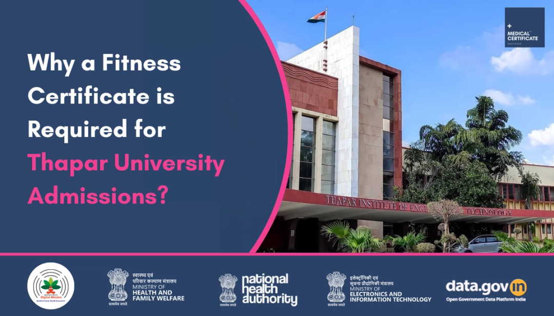 Thapar Engineering Fitness Certificate: Requirements and Documentation