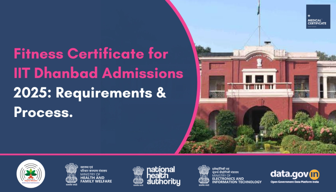 Complete IIT Dhanbad Medical Certificate Requirements Checklist for Students
