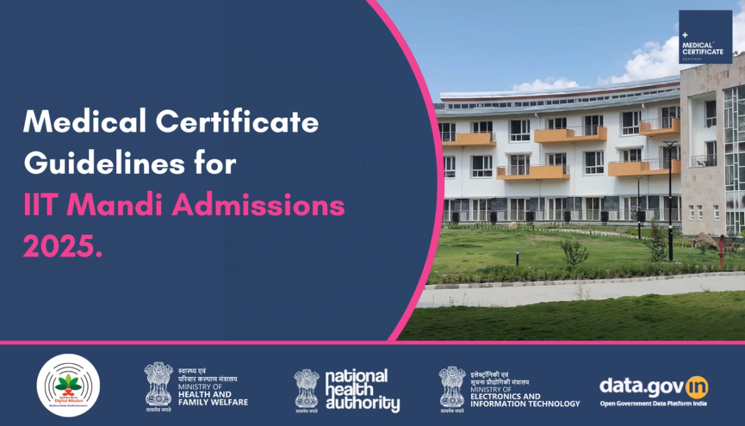 IIT Mandi Medical Certificate Requirements for Student Admissions