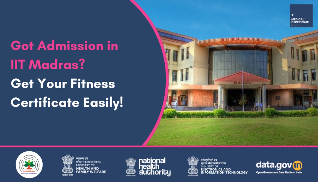 IIT Madras BS Degree Medical Certificate: Complete Admission Checklist