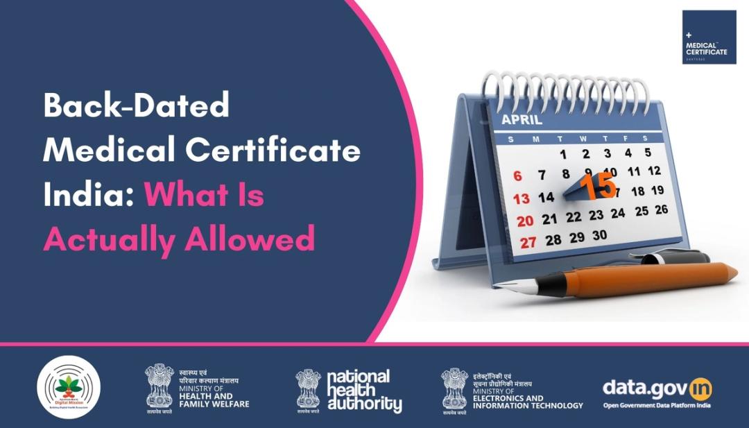Retrospective Medical Certificate India: What Doctors Can Legally Issue