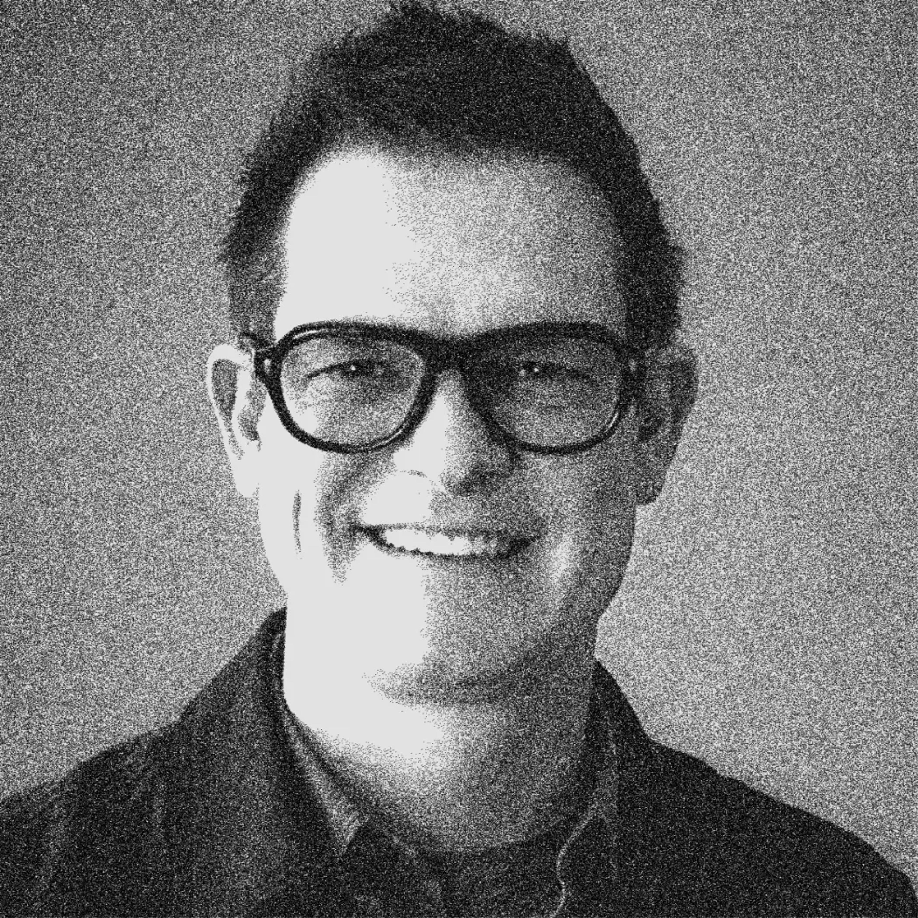 black and white headshot of Ryan Powell