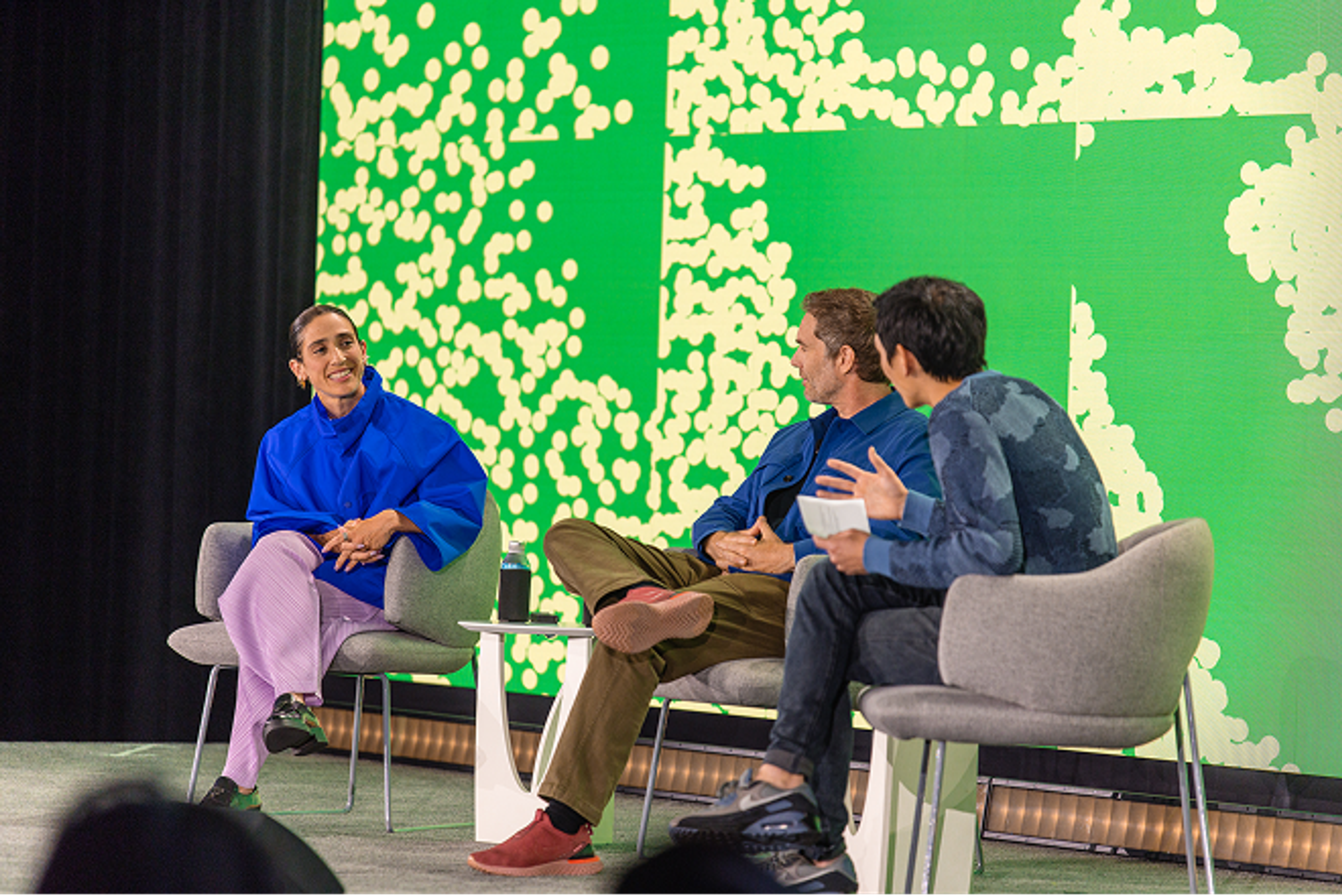 Leadership Collective speakers on stage at Config
