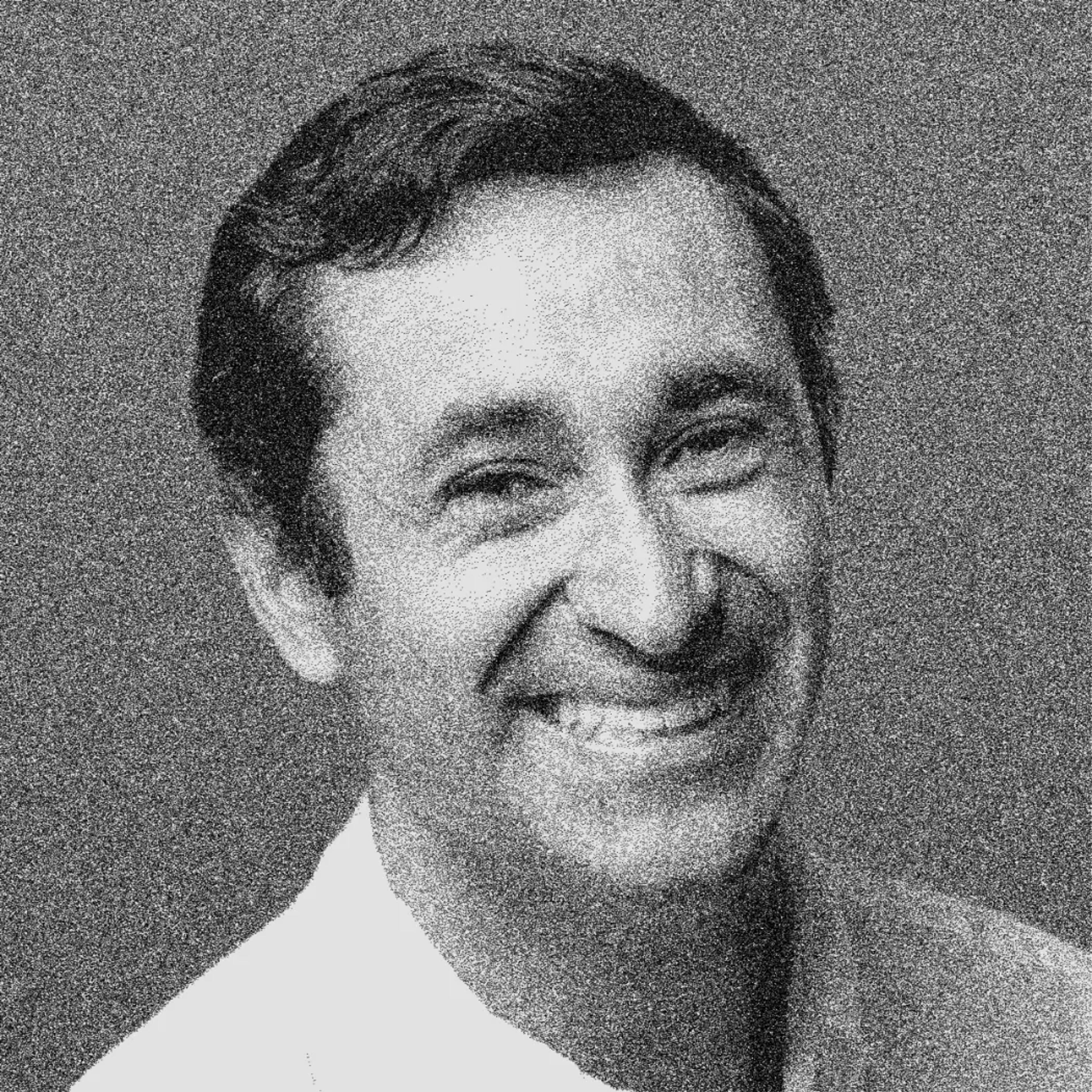 black and white photo of Alexander Embiricos