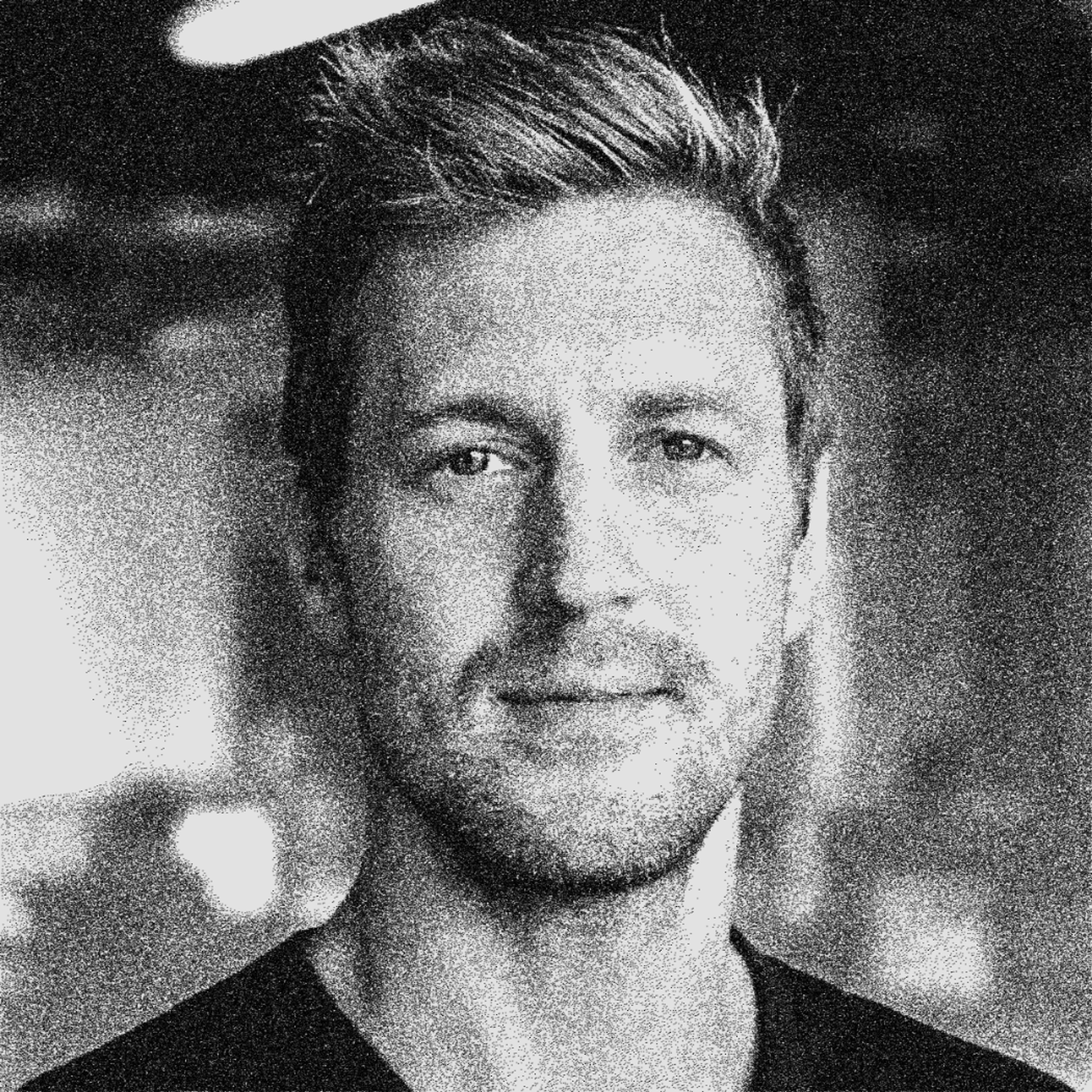black and white headshot of Matt Walker