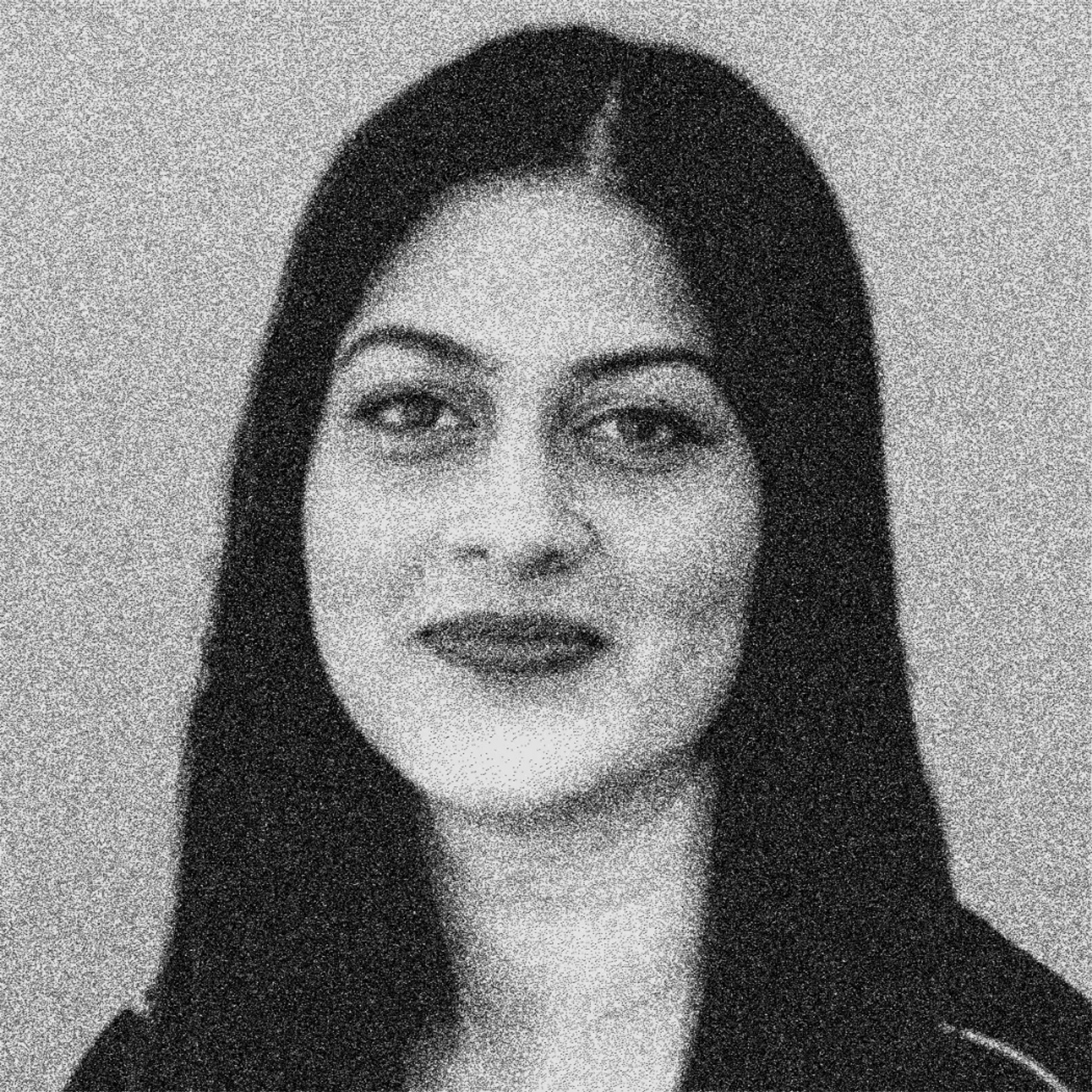 black and white headshot of Sheta Chatterjee