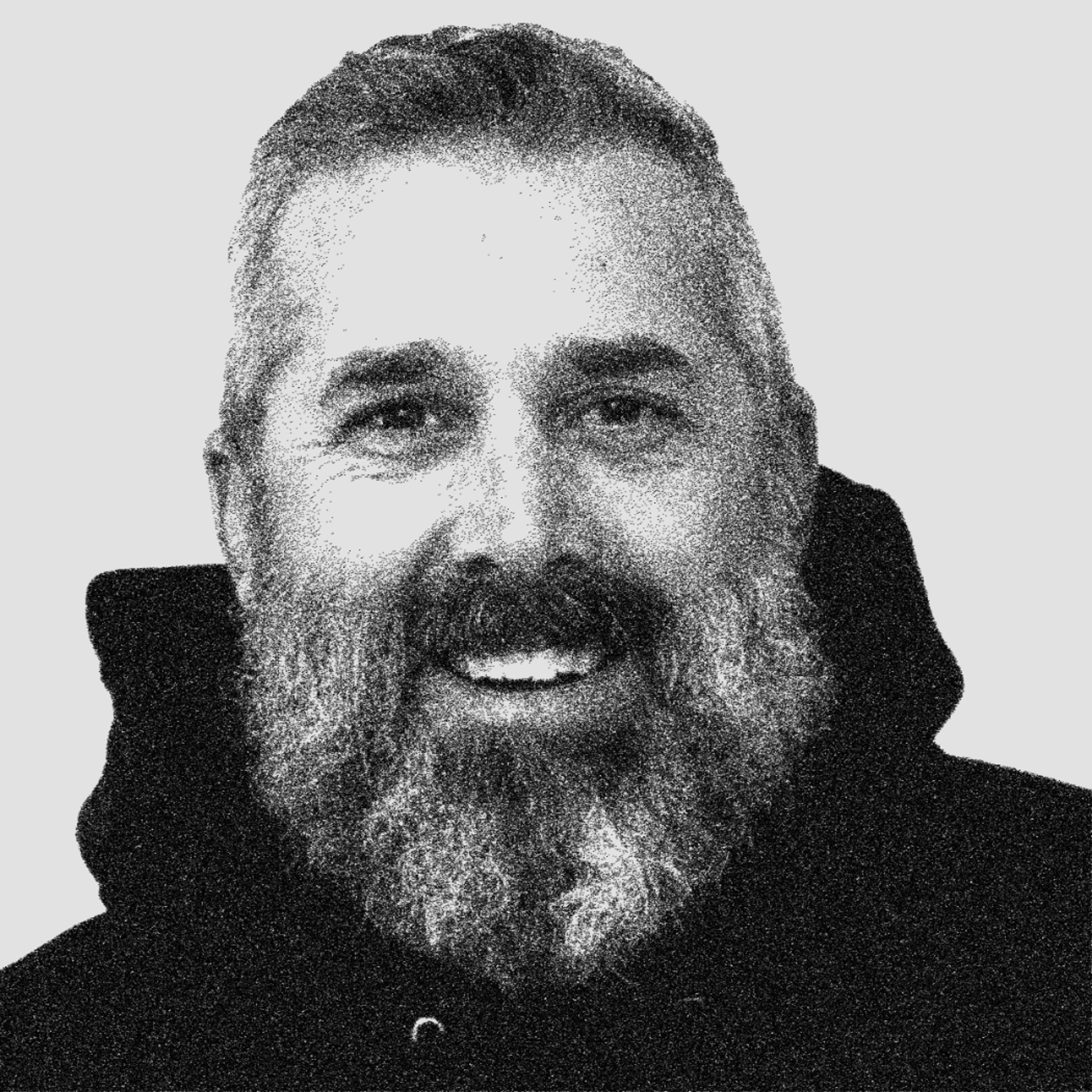 black and white headshot of Collin Whitehead