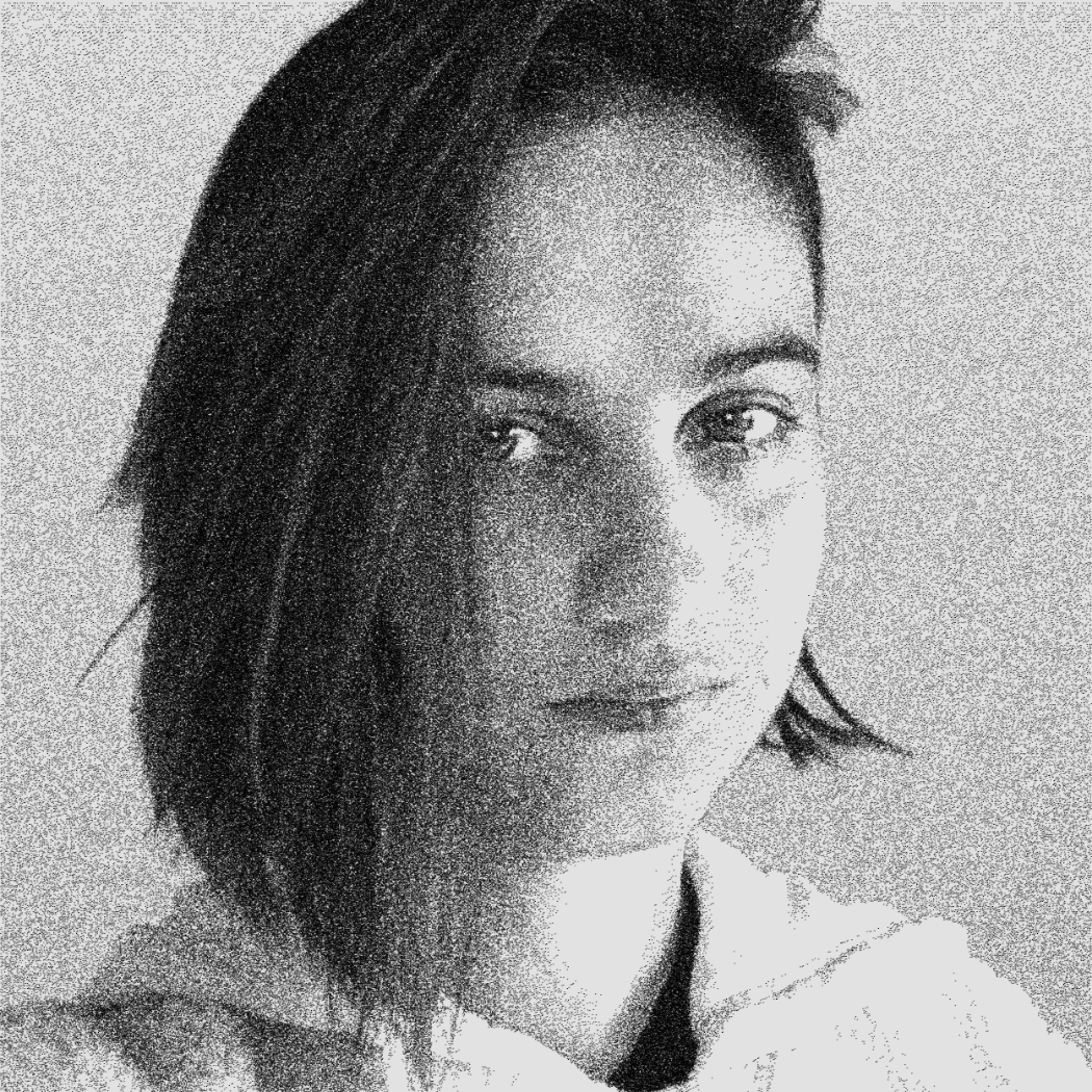 black and white headshot of Carola Pescio Canale