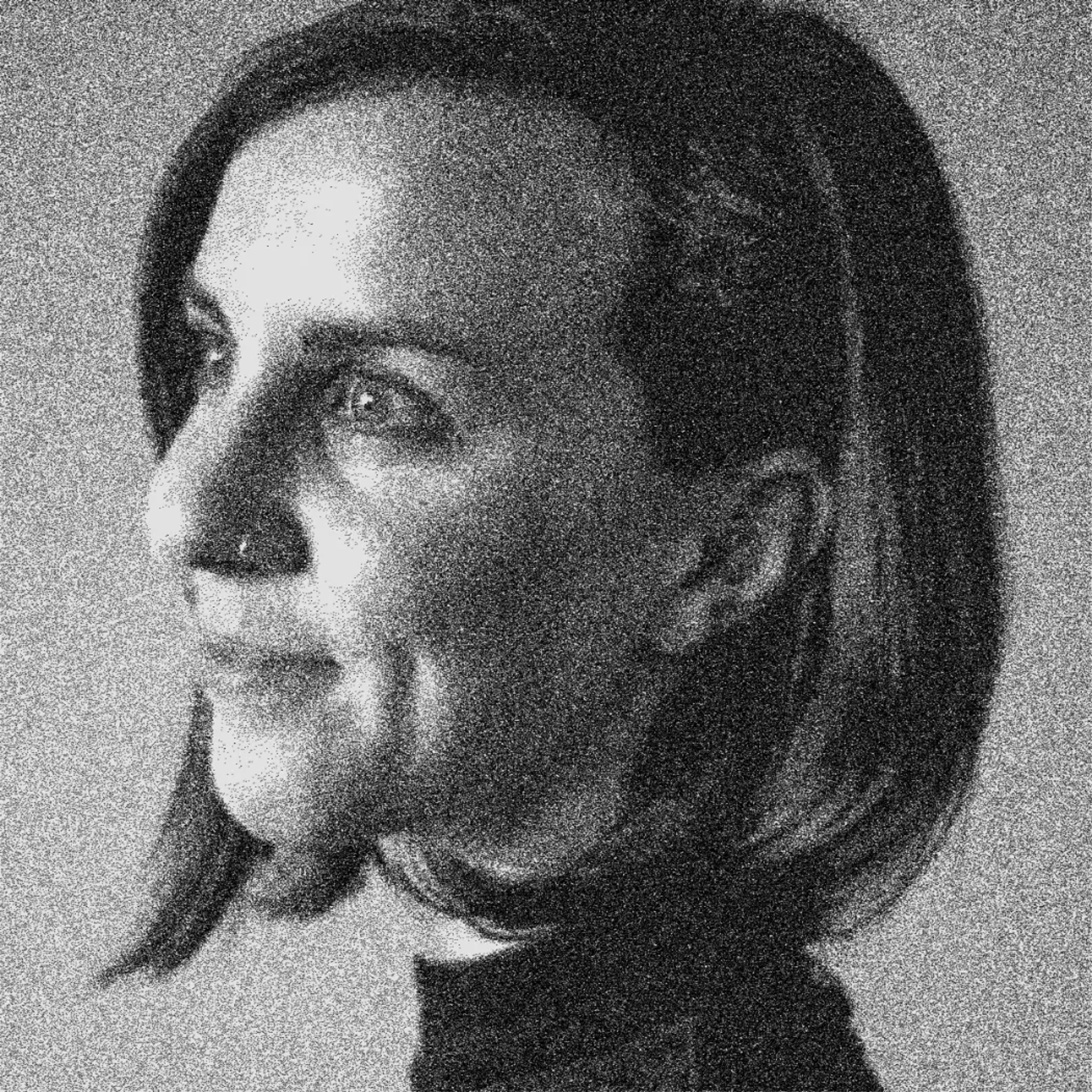 black and white headshot of Lauren LoPrete