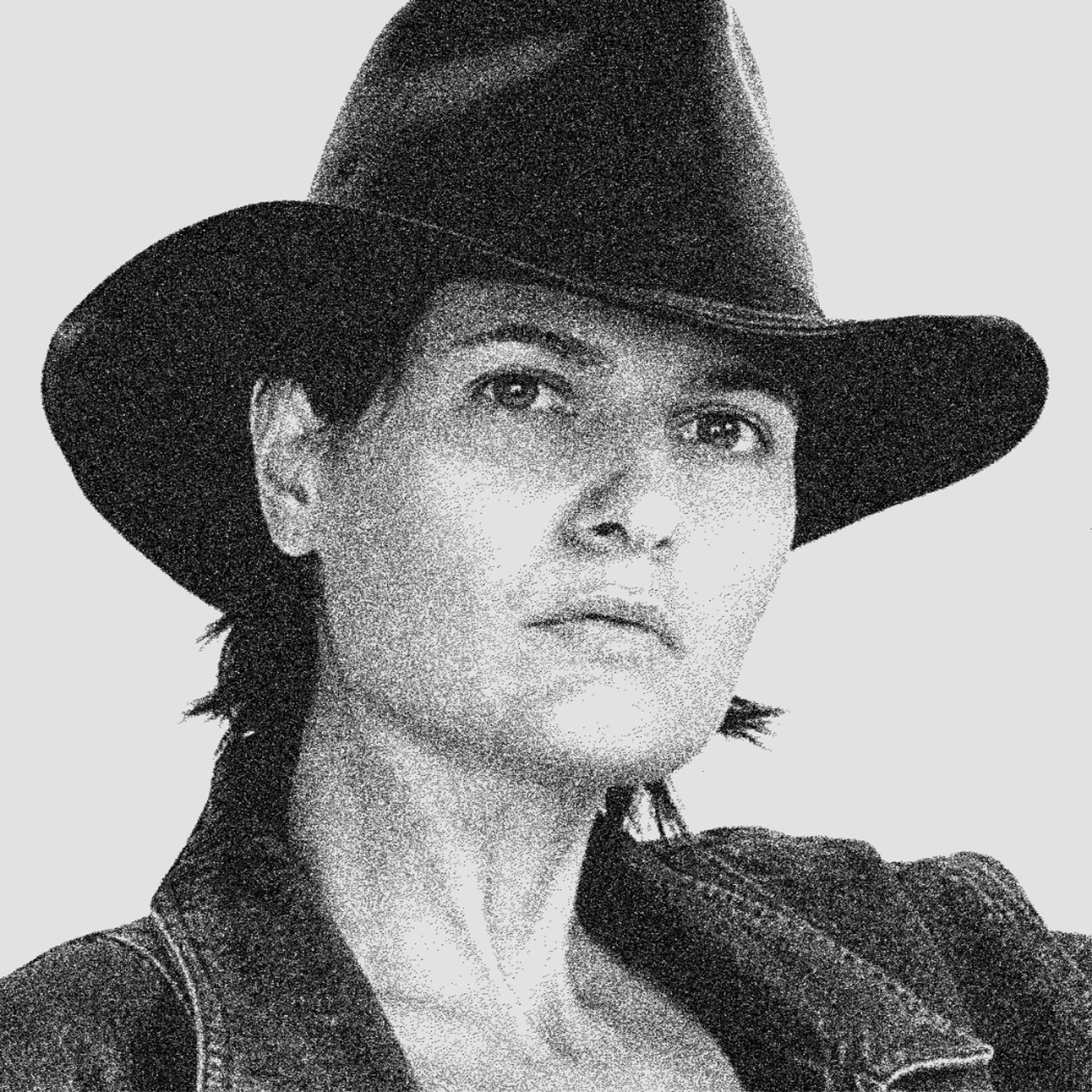 black and white headshot of Jésabel DC