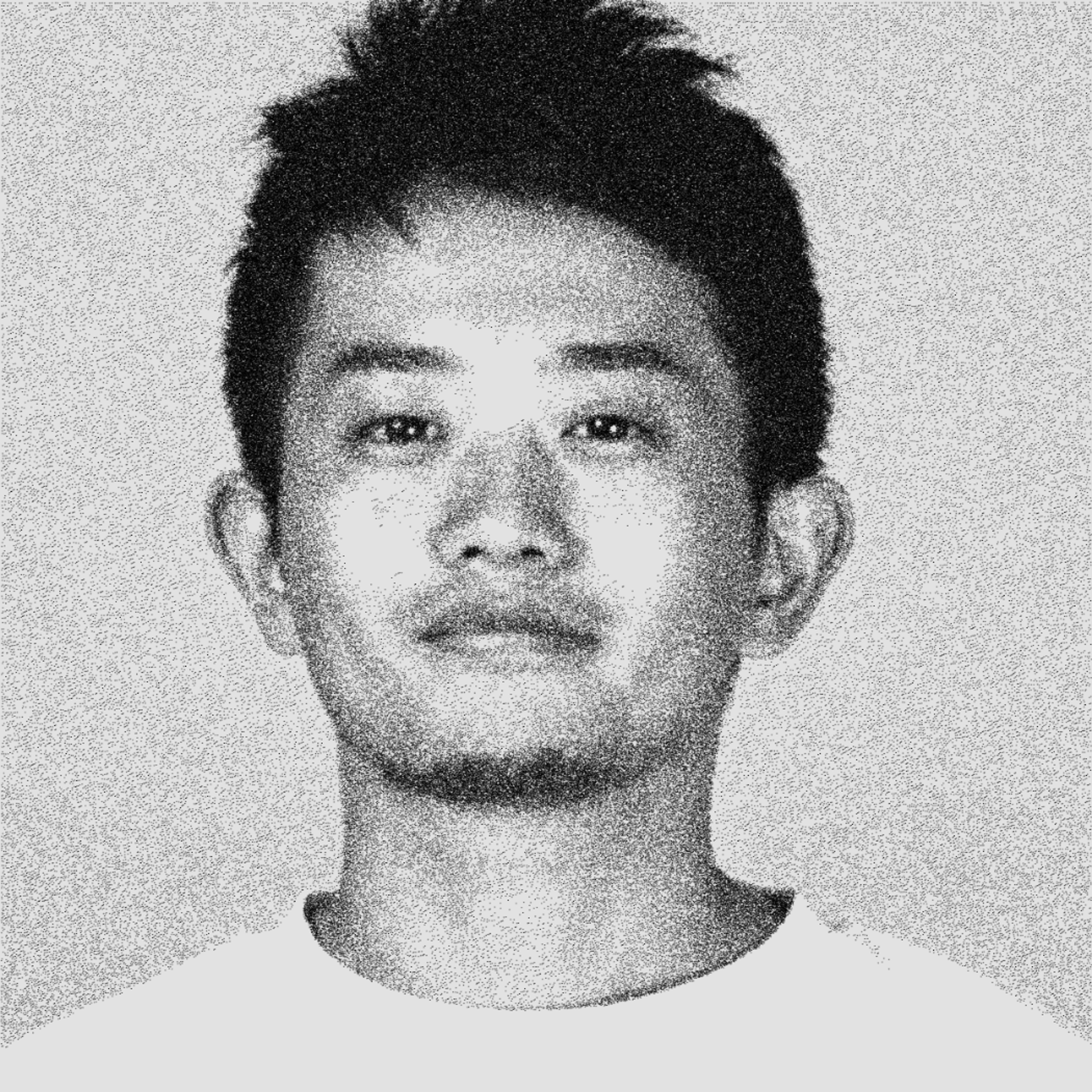 black and white headshot of Motoki Narita