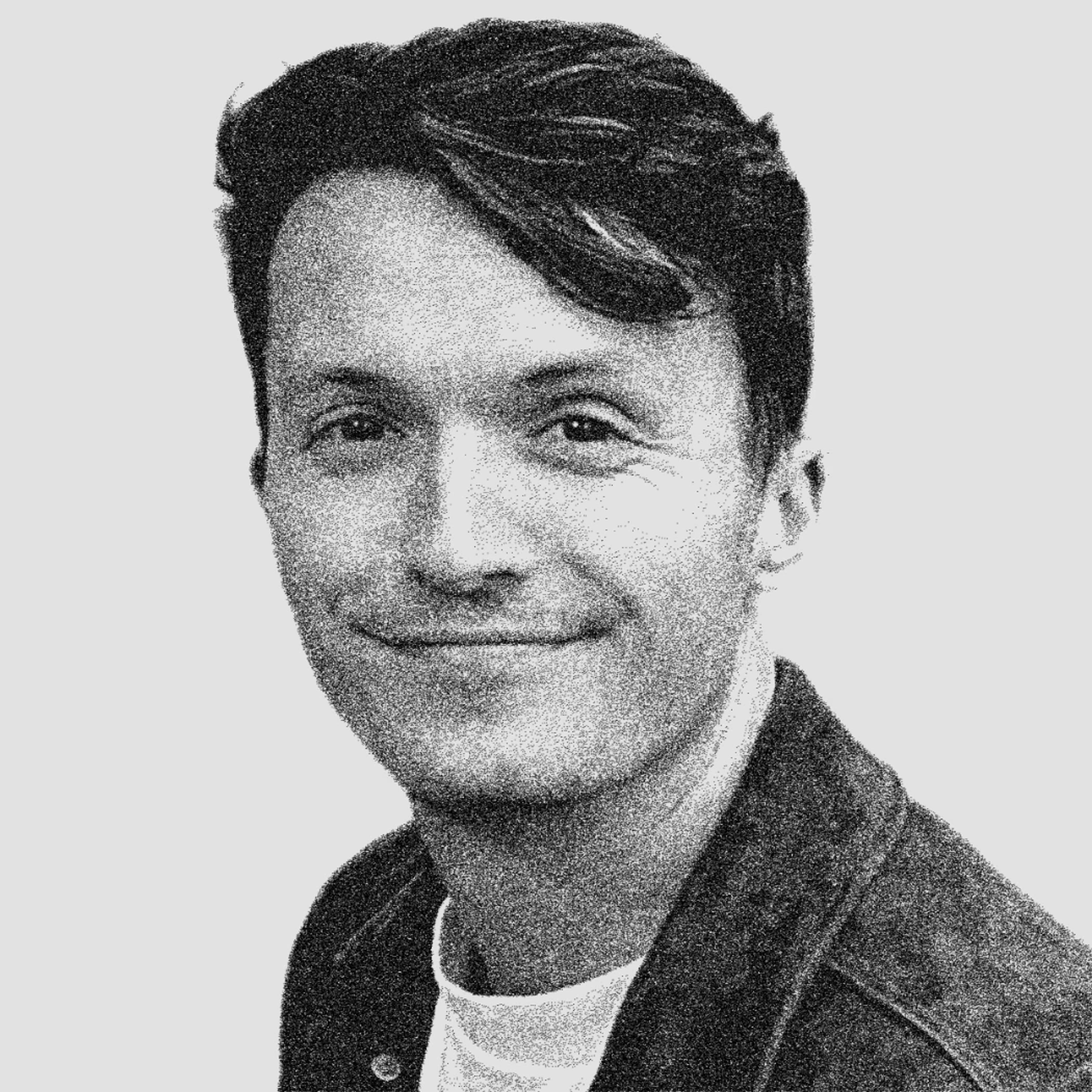 black and white headshot of Matt Rogers