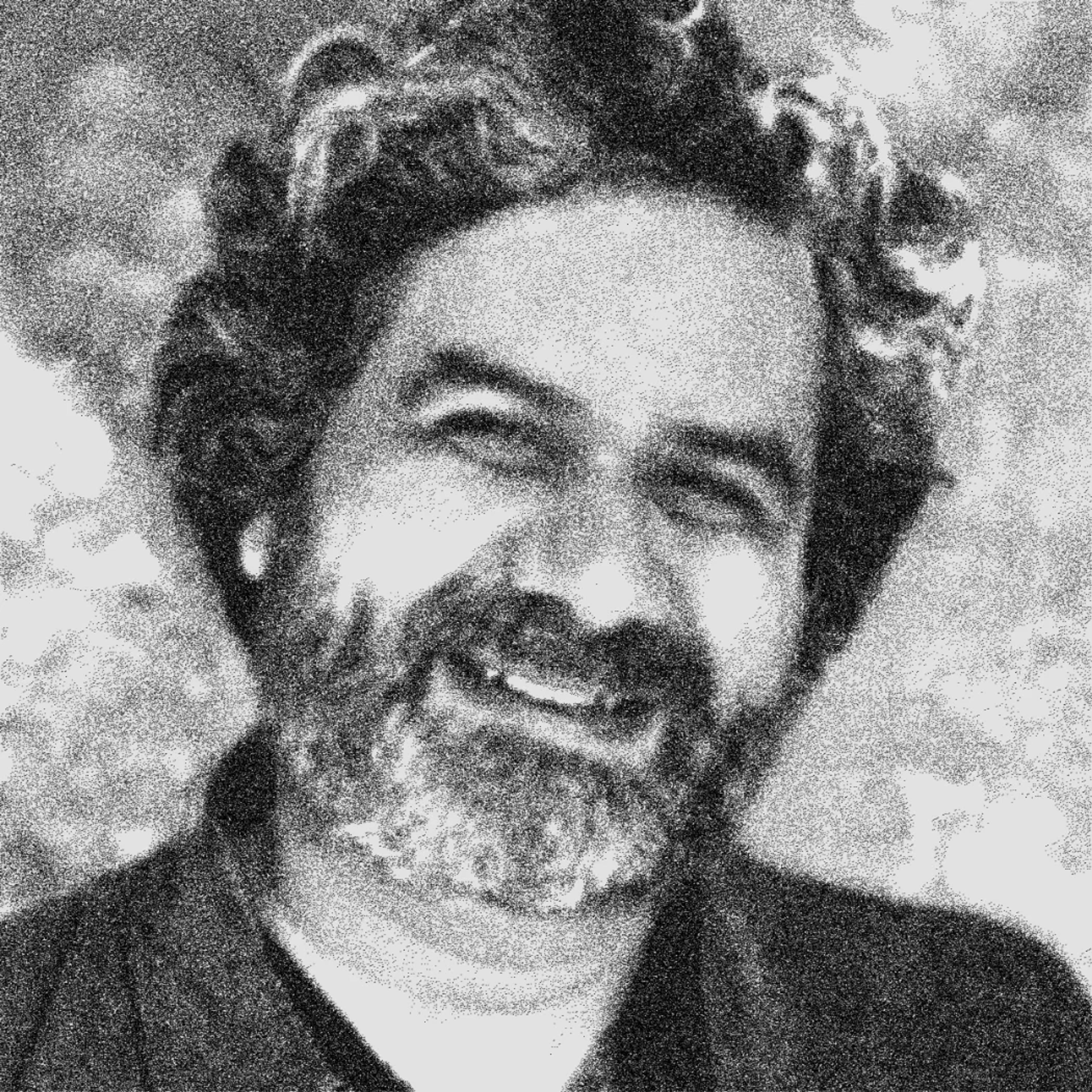 black and white headshot of Prayag Narula