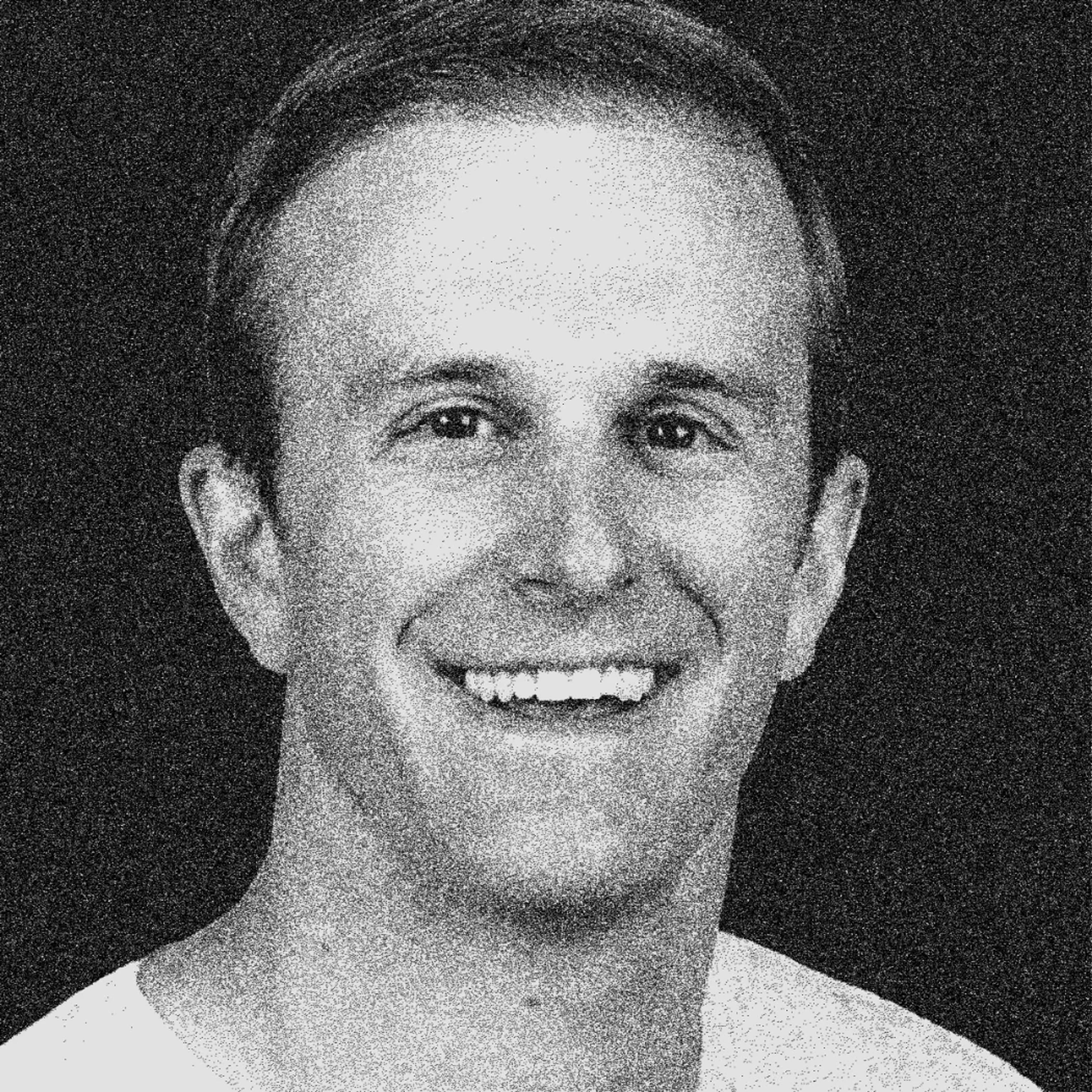 black and white headshot of Justin Meyer
