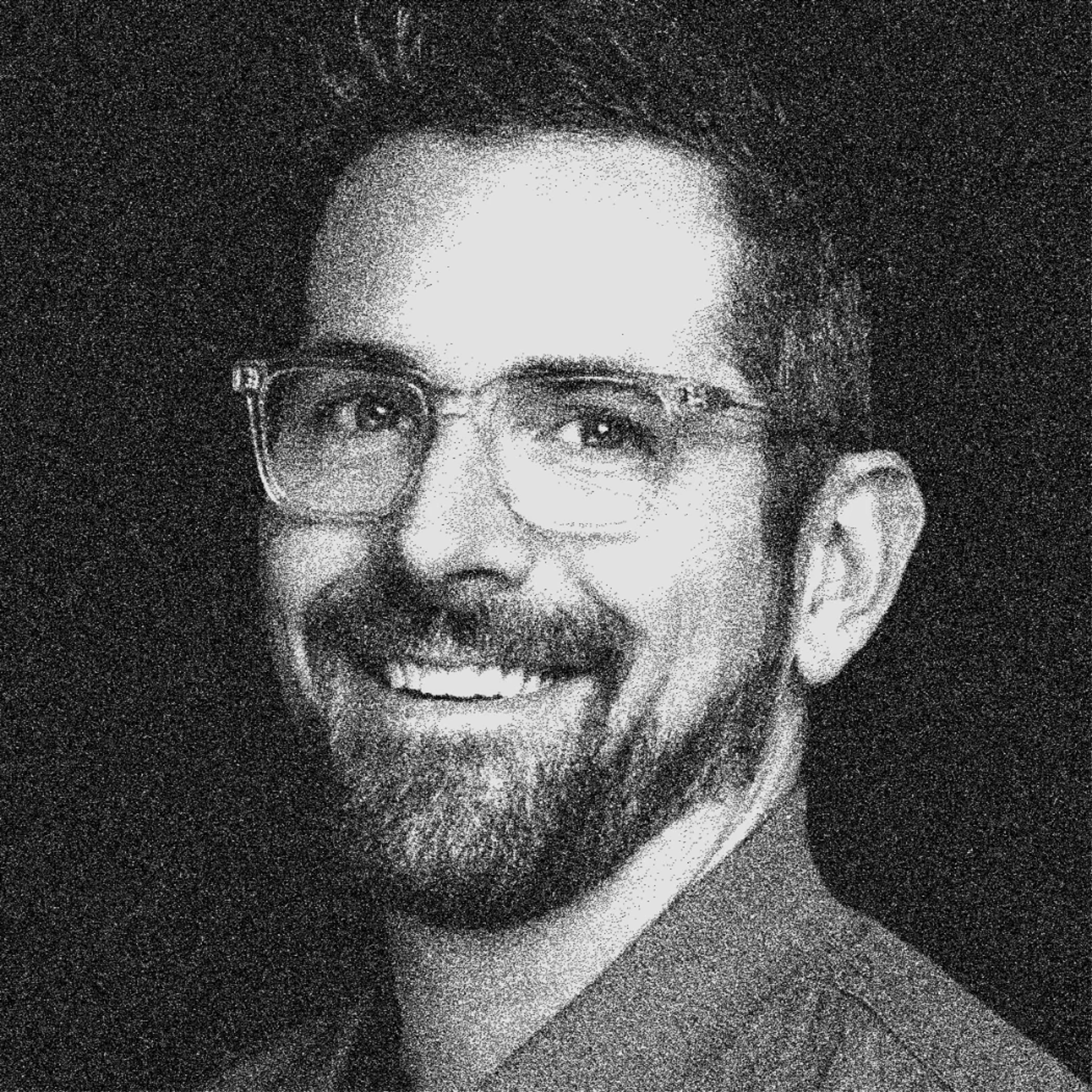 black and white headshot of Patrick Flaherty