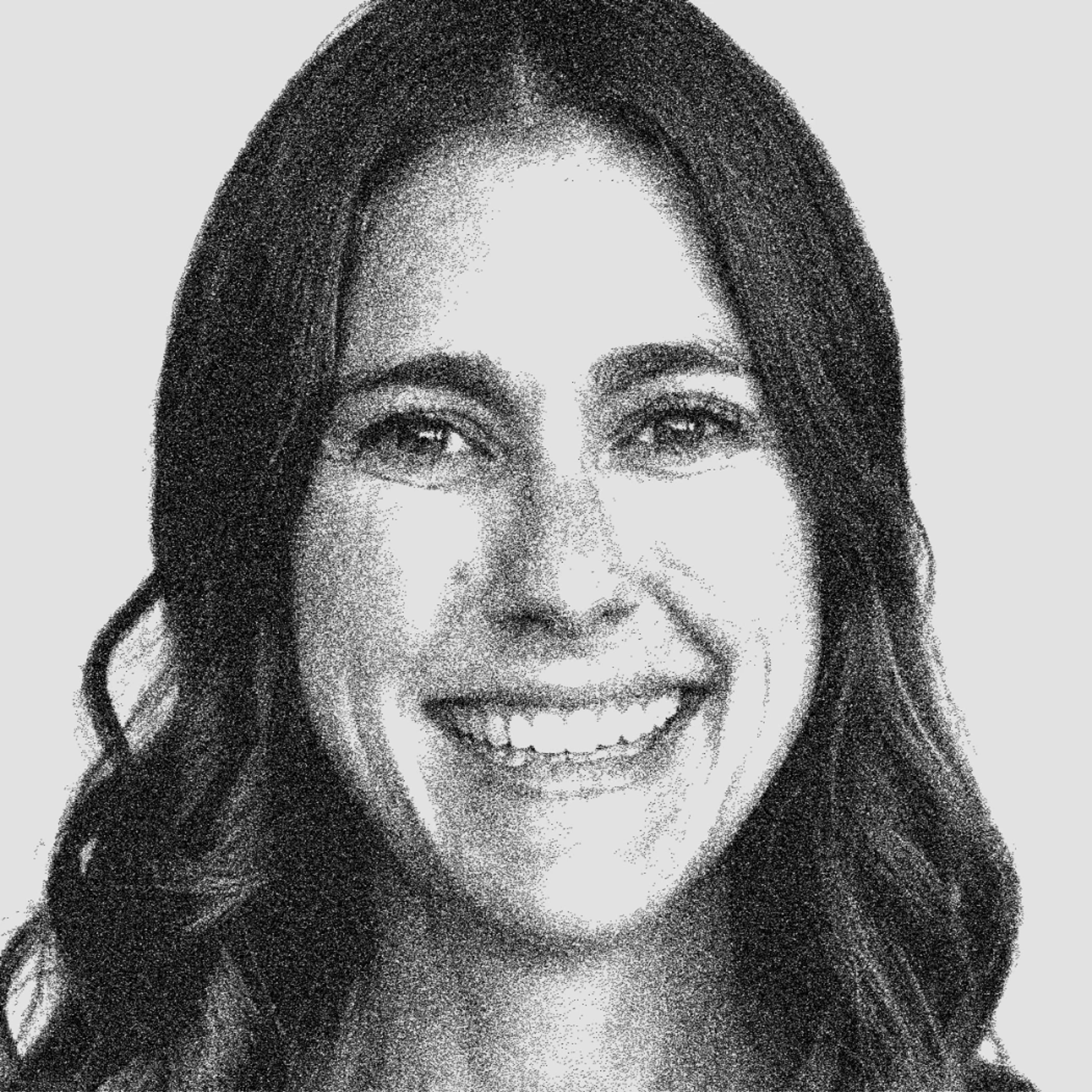 black and white headshot of Kim Beverett