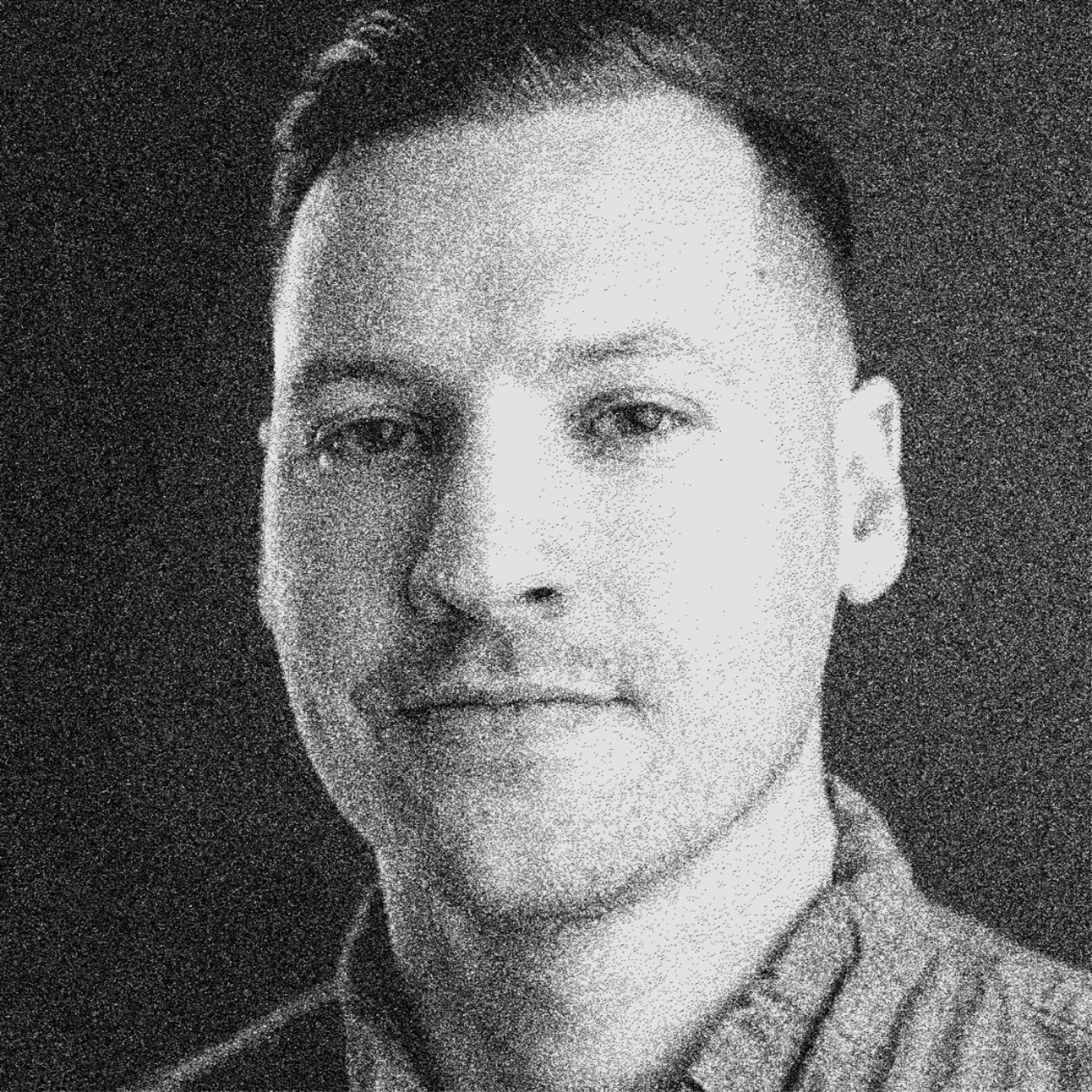 black and white headshot of Beau Wingfield