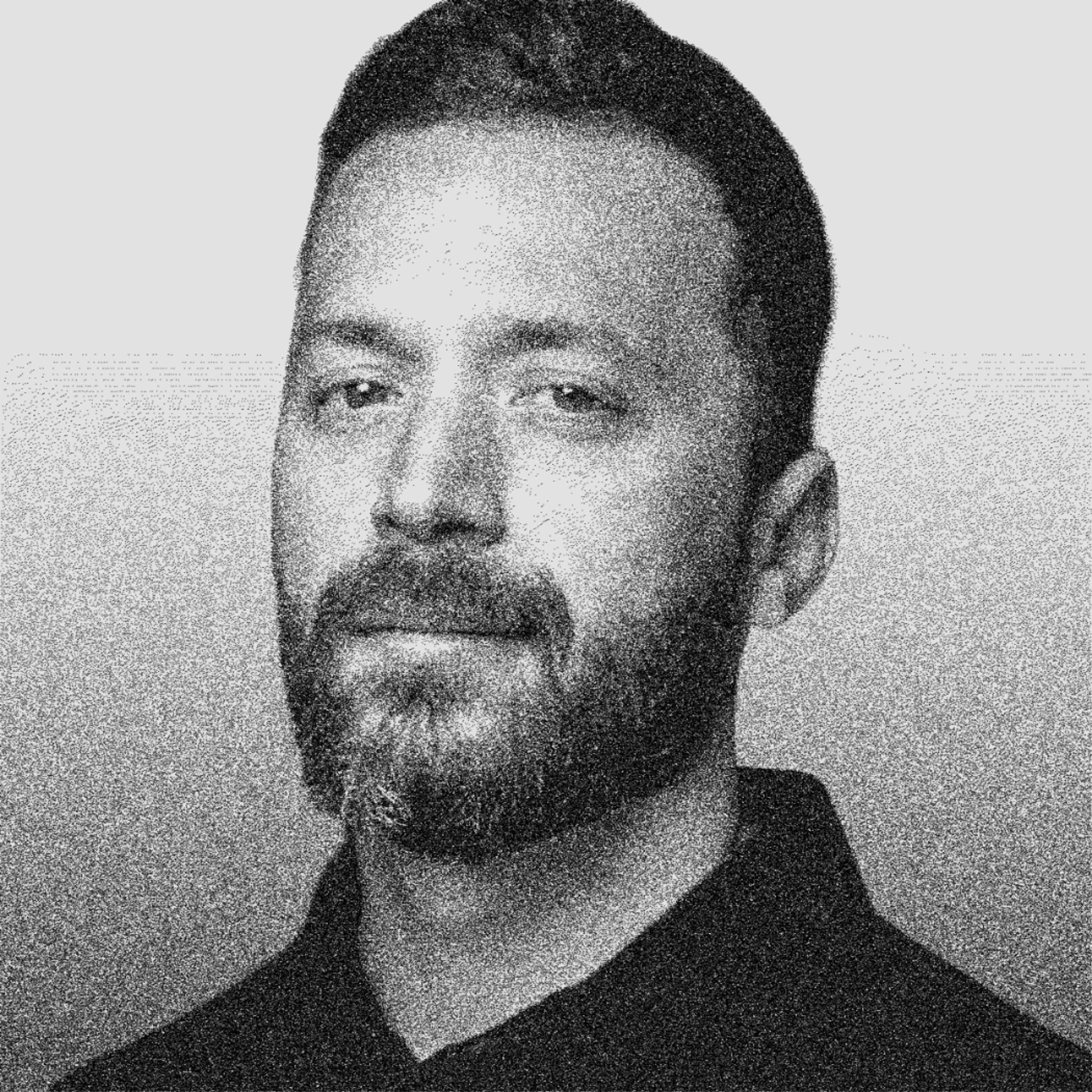 black and white headshot of William Mazuel