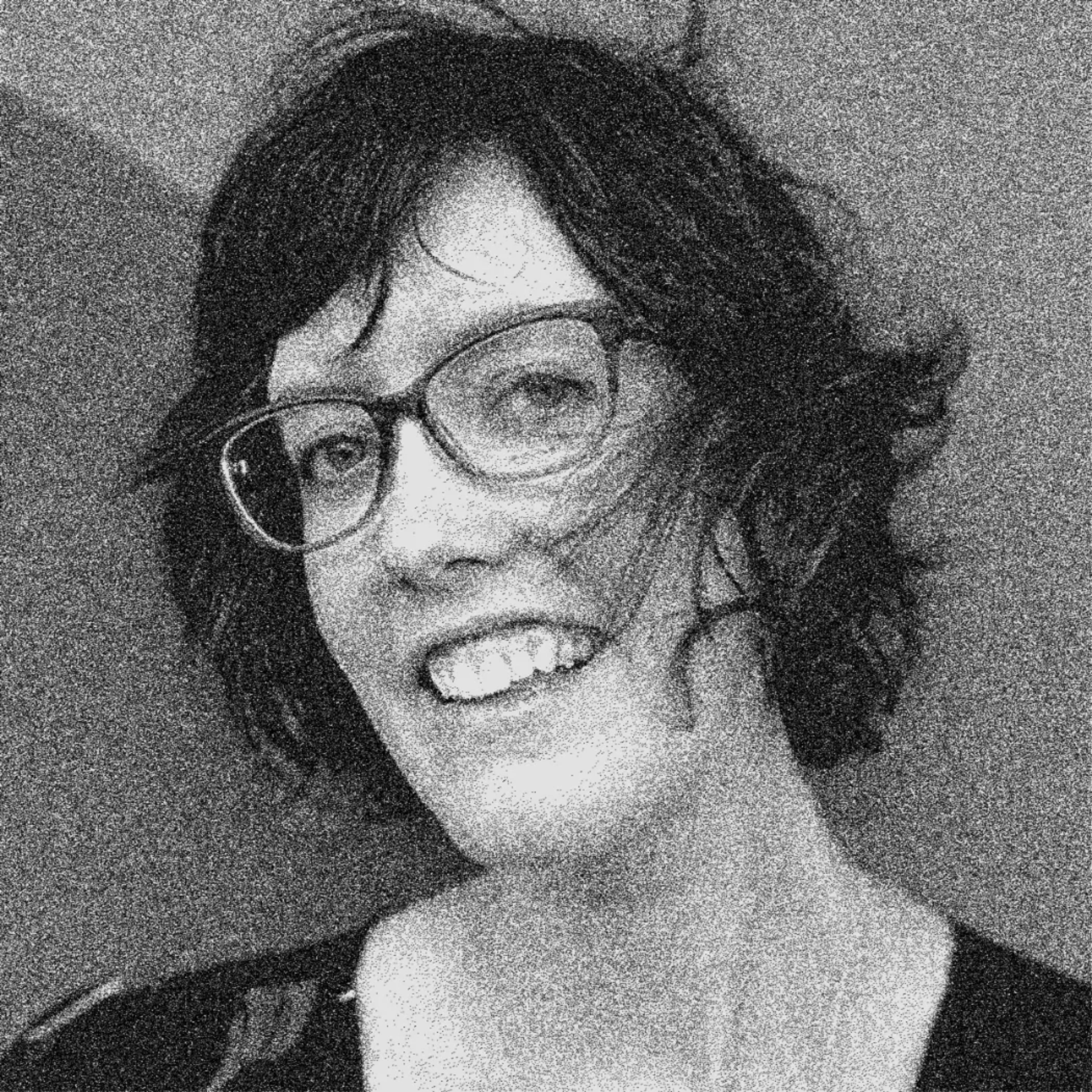 black and white headshot of Chelsea Larsson