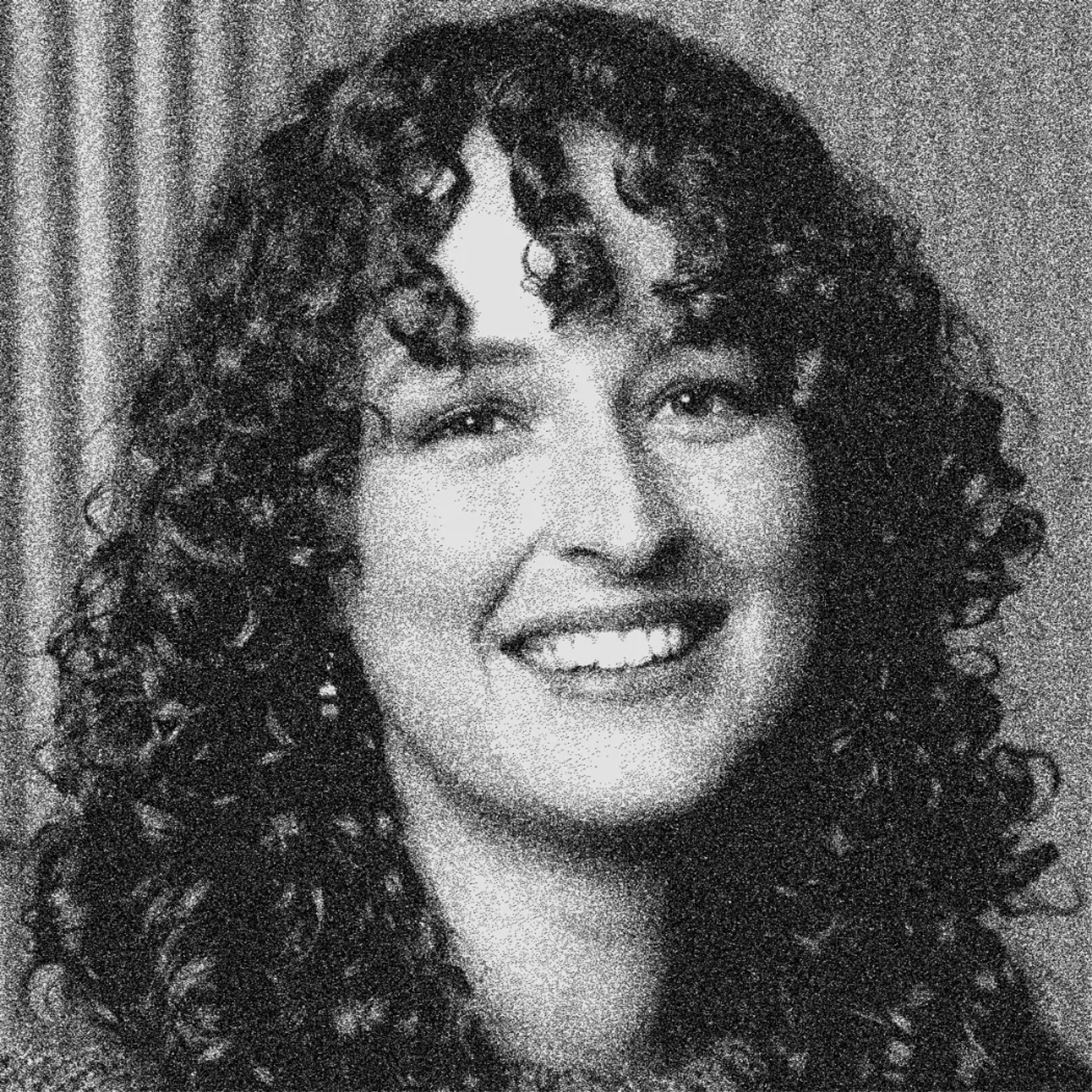 black and white headshot of Shauna Sapper