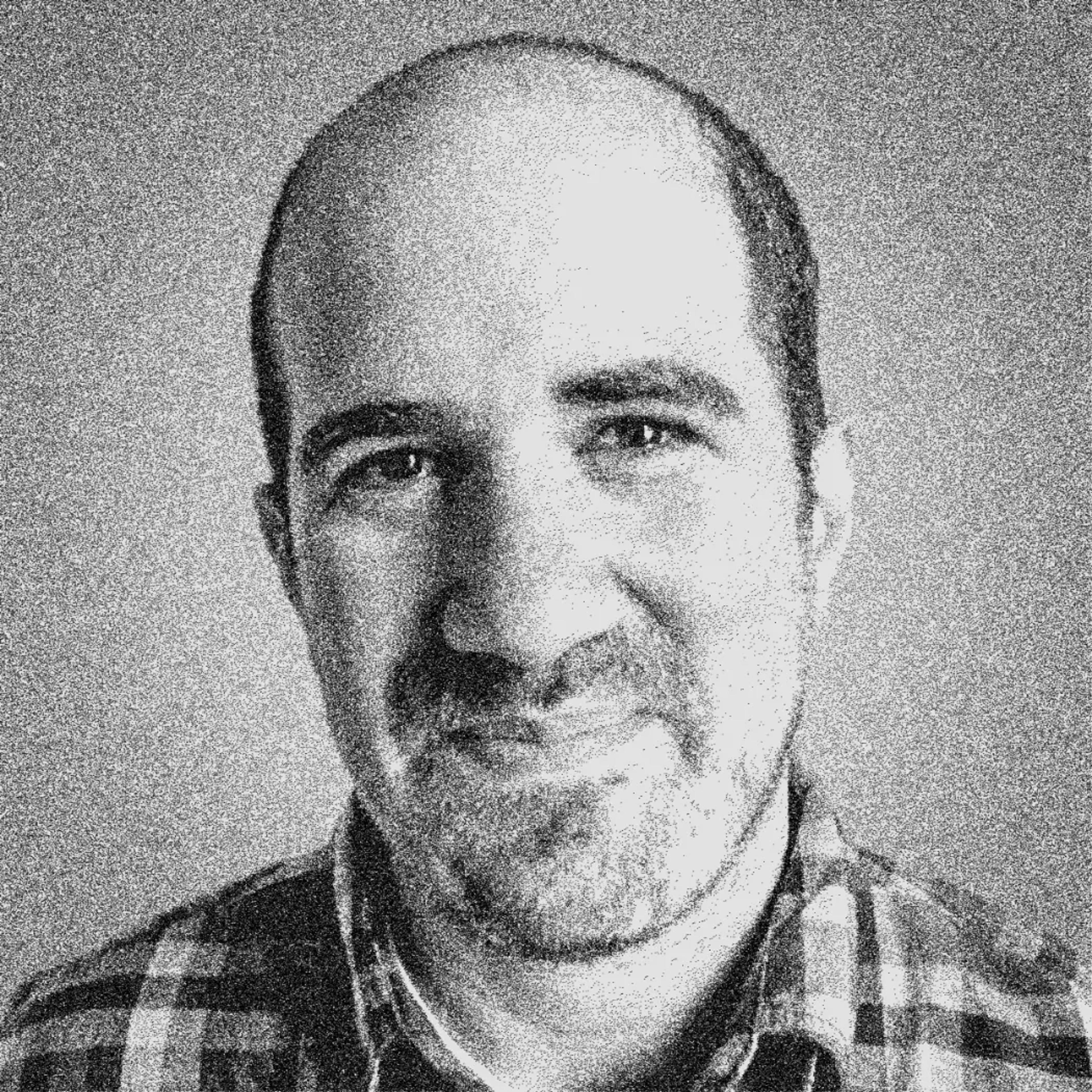black and white headshot of Zach Lieberman