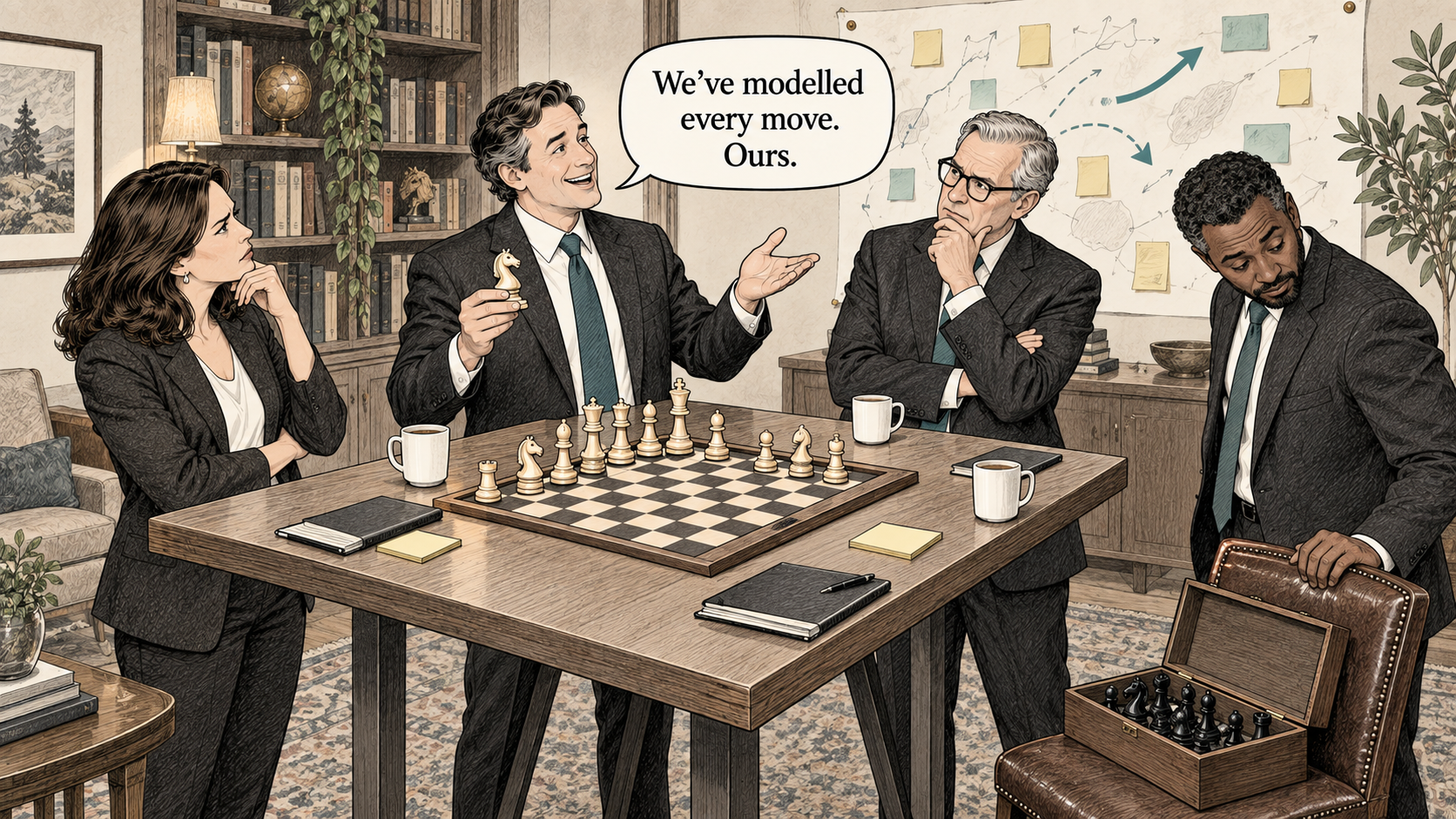 Chess with no oponent