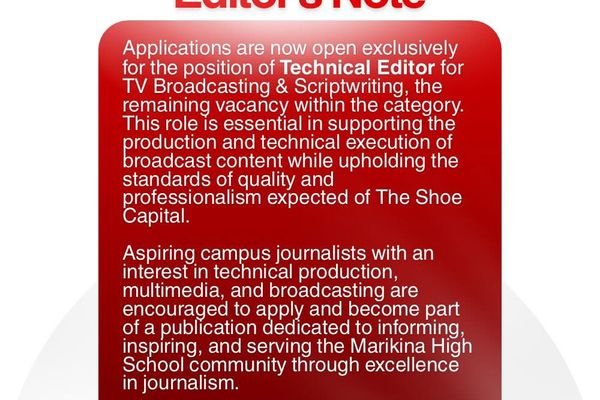 The Search for a Technical Director