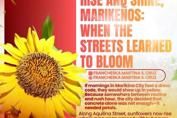 RISE AND SHINE, MARIKEÑOS: When the Streets Learned to Bloom