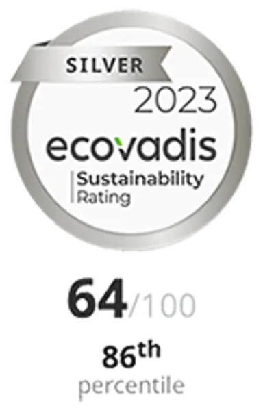 Sølvmedalje fra Ecovadis