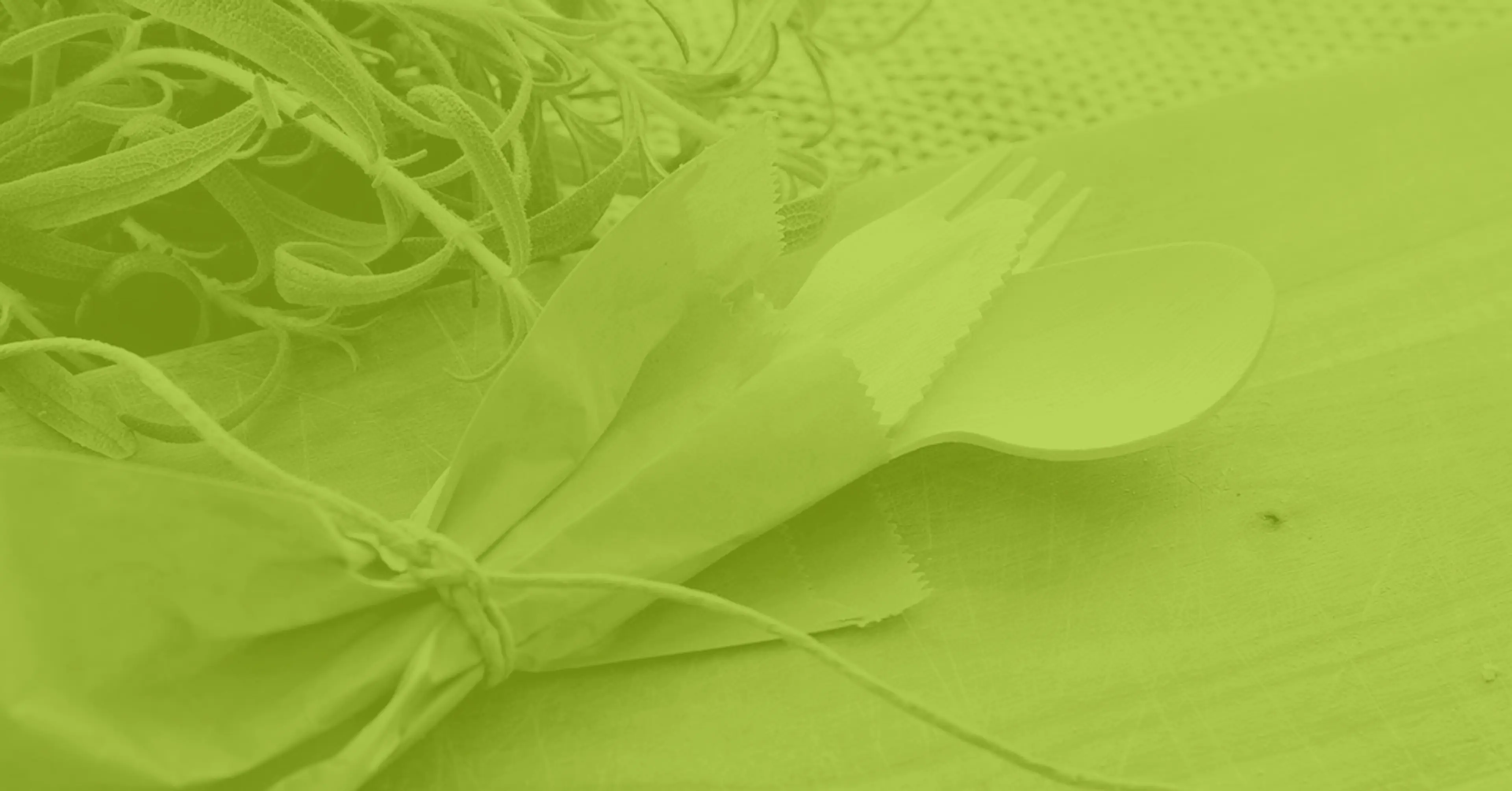 Miljøvennlig engangsbestikk