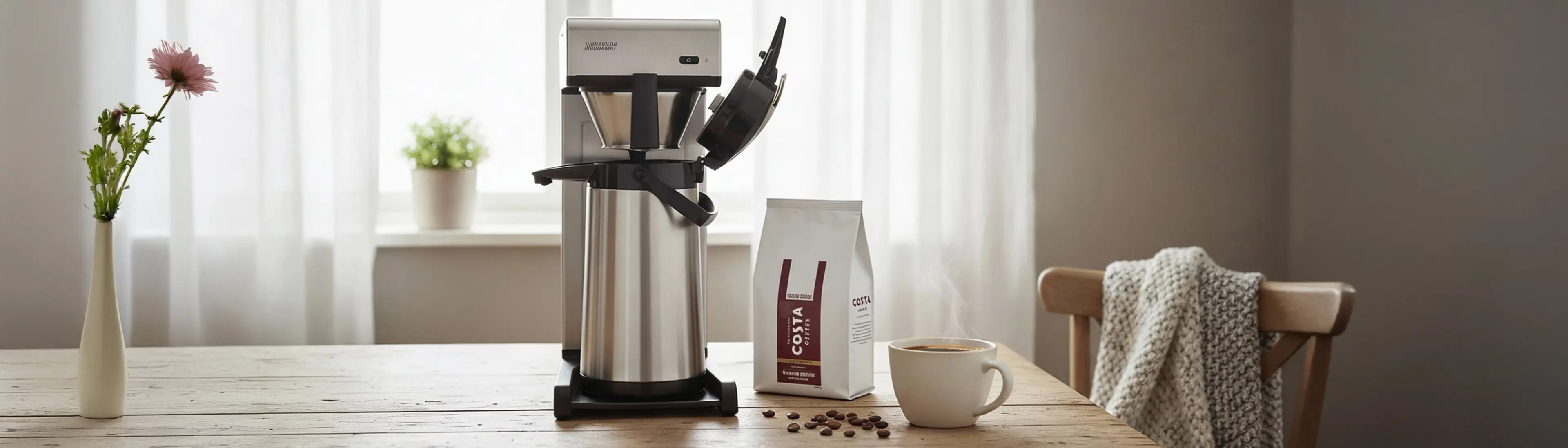 Costa Coffee og kaffetrakter